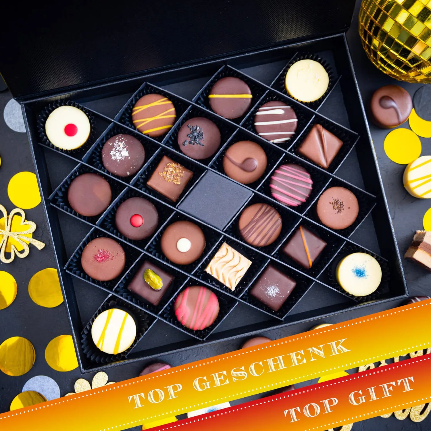 Tradition, Luxus und Tradition - Verführung pur! Handgemachte Pralinen aus Bayern - die Königsklasse der Confiserie-Kunst!