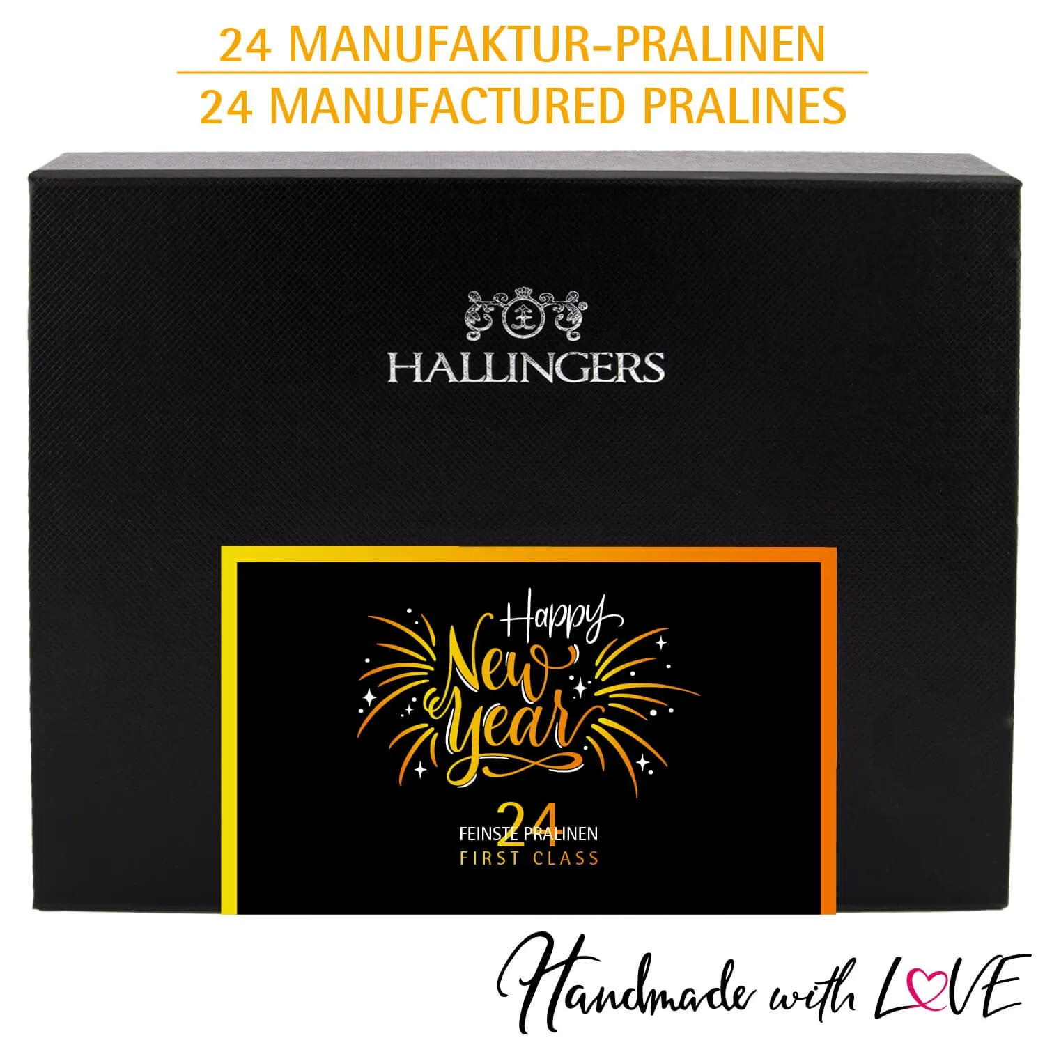 Happy New Year (Pralinen Mix, ohne Alkohol)