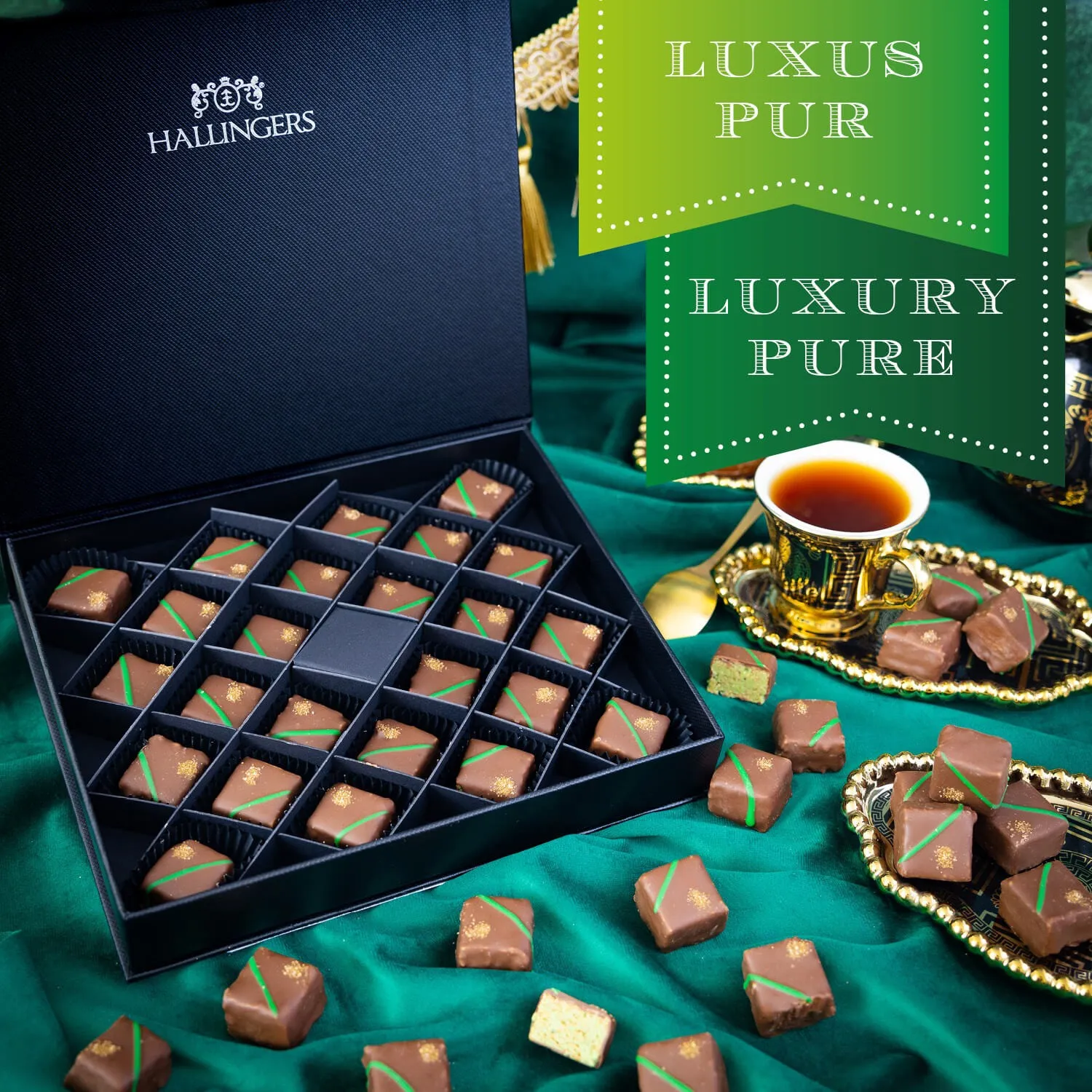 Tradition, Luxus und Tradition, passend zum aktuellen Trend! Verführung pur! Handgemachte Pralinen aus Bayern - die Königsklasse der Confiserie-Kunst!