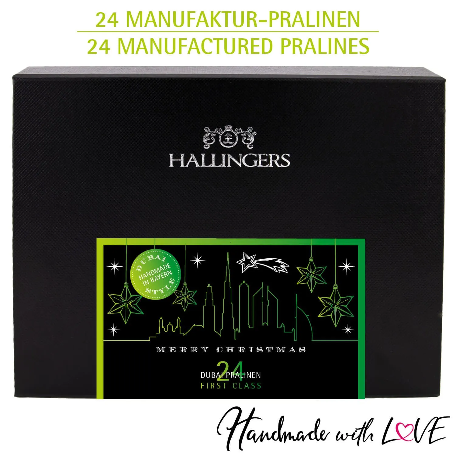 Dubai Pralinen Merry Christmas (Dubai-Style-Pralinen)