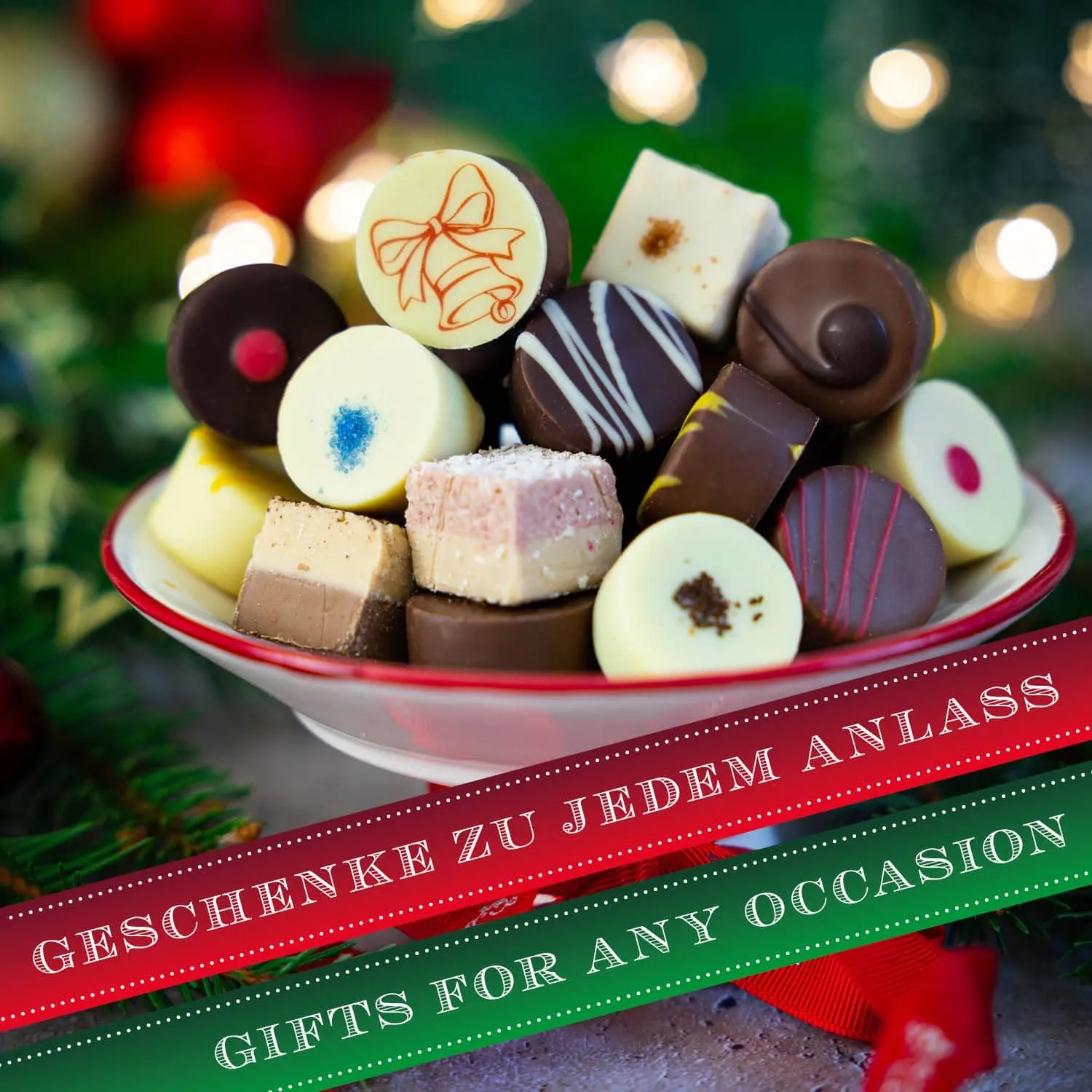 Ein bisschen Luxus für Weihnachten -  handgemachte Pralinen - ein Traum!