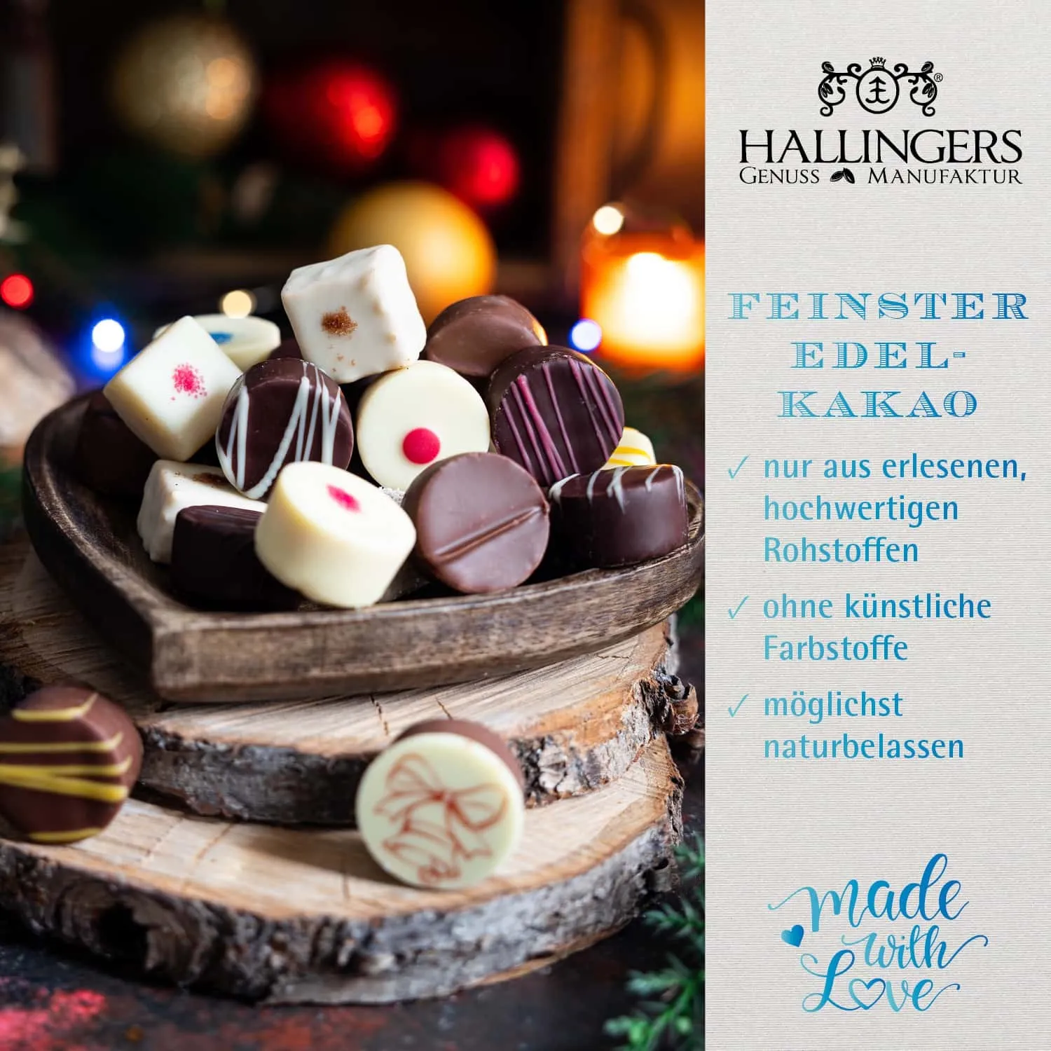 FÜR BESONDERE MENSCHEN & ANLÄSSE - Die besondere Geschenkidee für Frauen, Männer, Freunde, Familie, Kollegen & besondere Lieblingsmenschen. Perfekt für Weihnachten, Nikolaus, Winter, Advent, festliche Überraschungen & besinnliche Genussmomente