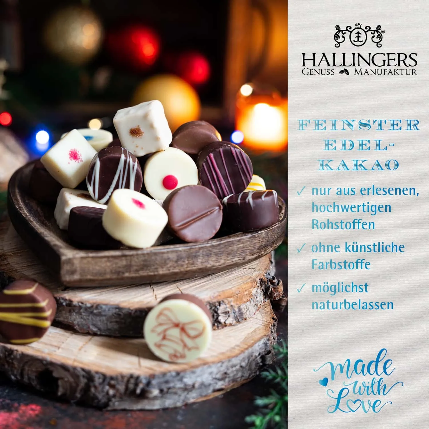FÜR BESONDERE MENSCHEN & ANLÄSSE - Die besondere Geschenkidee für Frauen, Männer, Freunde, Familie, Kollegen & besondere Lieblingsmenschen. Perfekt für Weihnachten, Nikolaus, Winter, Advent, festliche Überraschungen & besinnliche Genussmomente