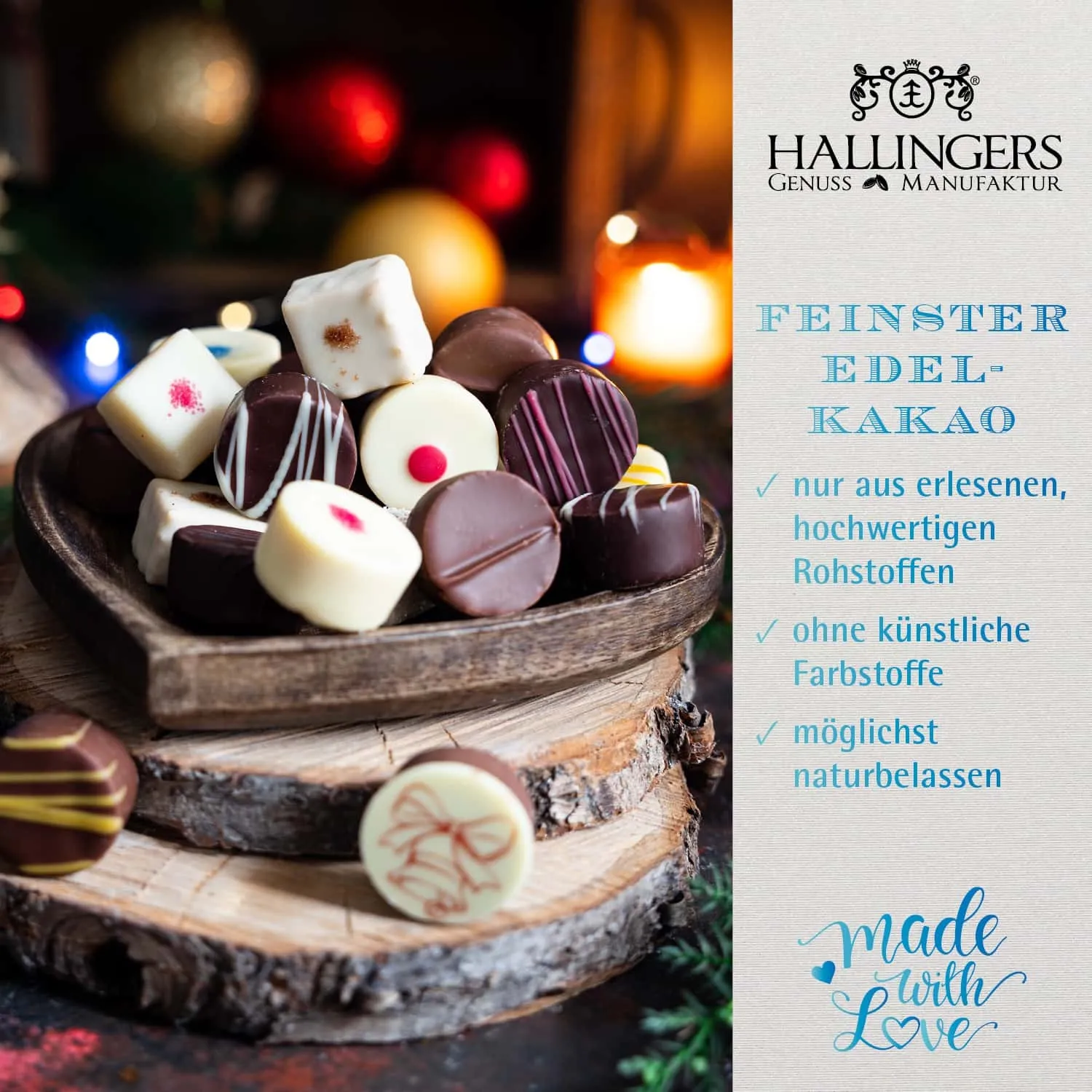 FÜR BESONDERE MENSCHEN & ANLÄSSE - Die besondere Geschenkidee für Frauen, Männer, Freunde, Familie, Kollegen & besondere Lieblingsmenschen. Perfekt für Weihnachten, Nikolaus, Winter, Advent, festliche Überraschungen & besinnliche Genussmomente