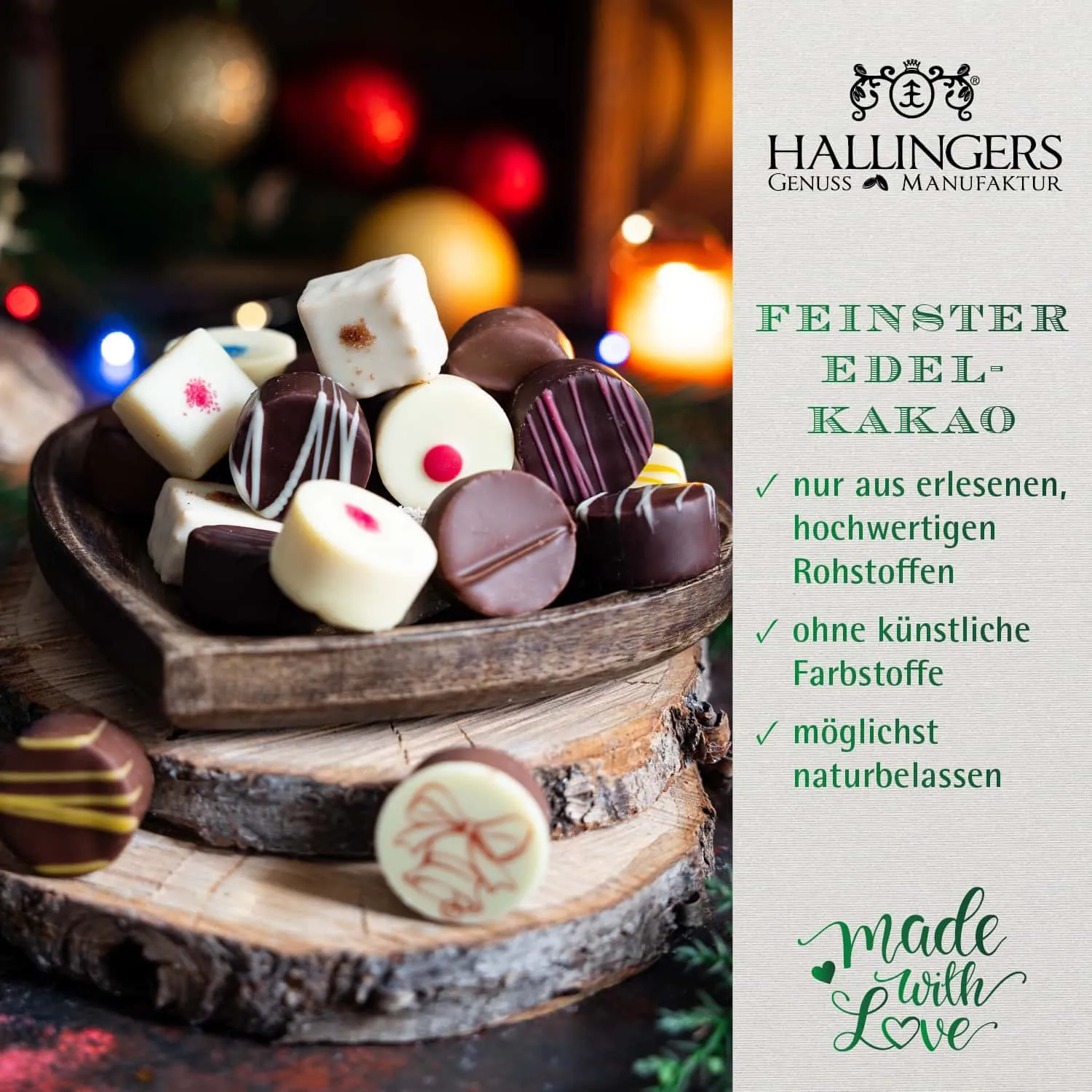 FÜR BESONDERE MENSCHEN & ANLÄSSE - Die besondere Geschenkidee für Frauen, Männer, Freunde, Familie, Kollegen & besondere Lieblingsmenschen. Perfekt für Weihnachten, Nikolaus, Winter, Advent, festliche Überraschungen & besinnliche Genussmomente
