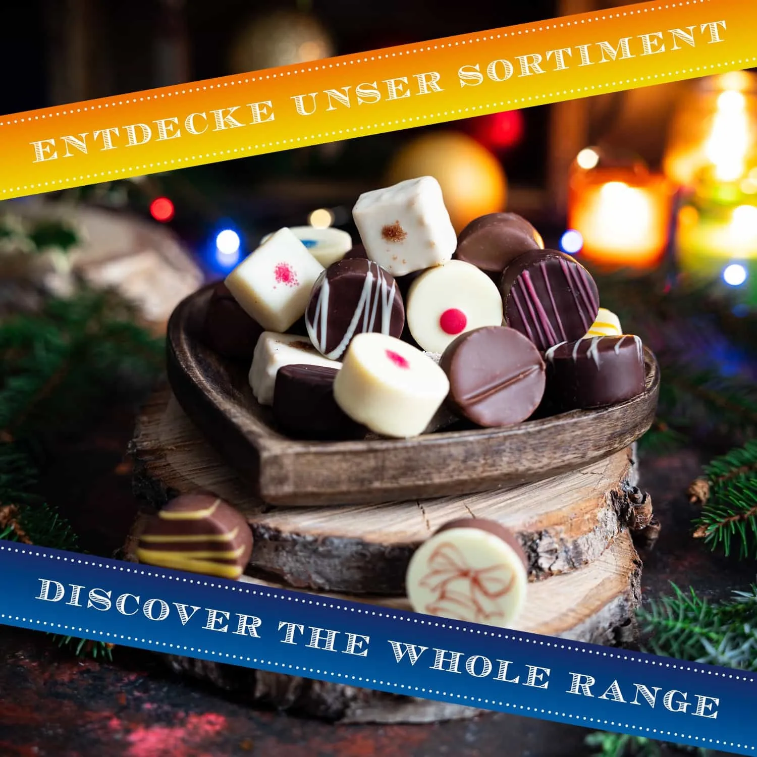 Ein bisschen Luxus für Weihnachten -  handgemachte Pralinen - ein Traum!