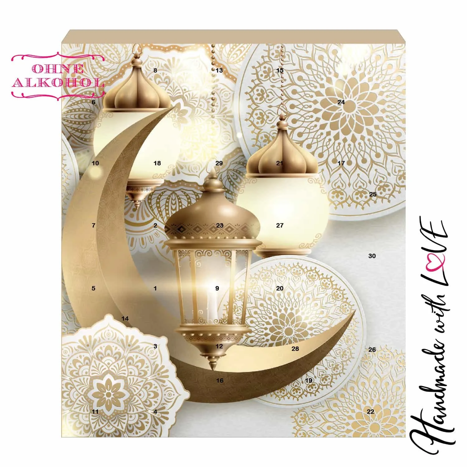 Ramadan - Mubarak (Pralinen Mix, ohne Alkohol)