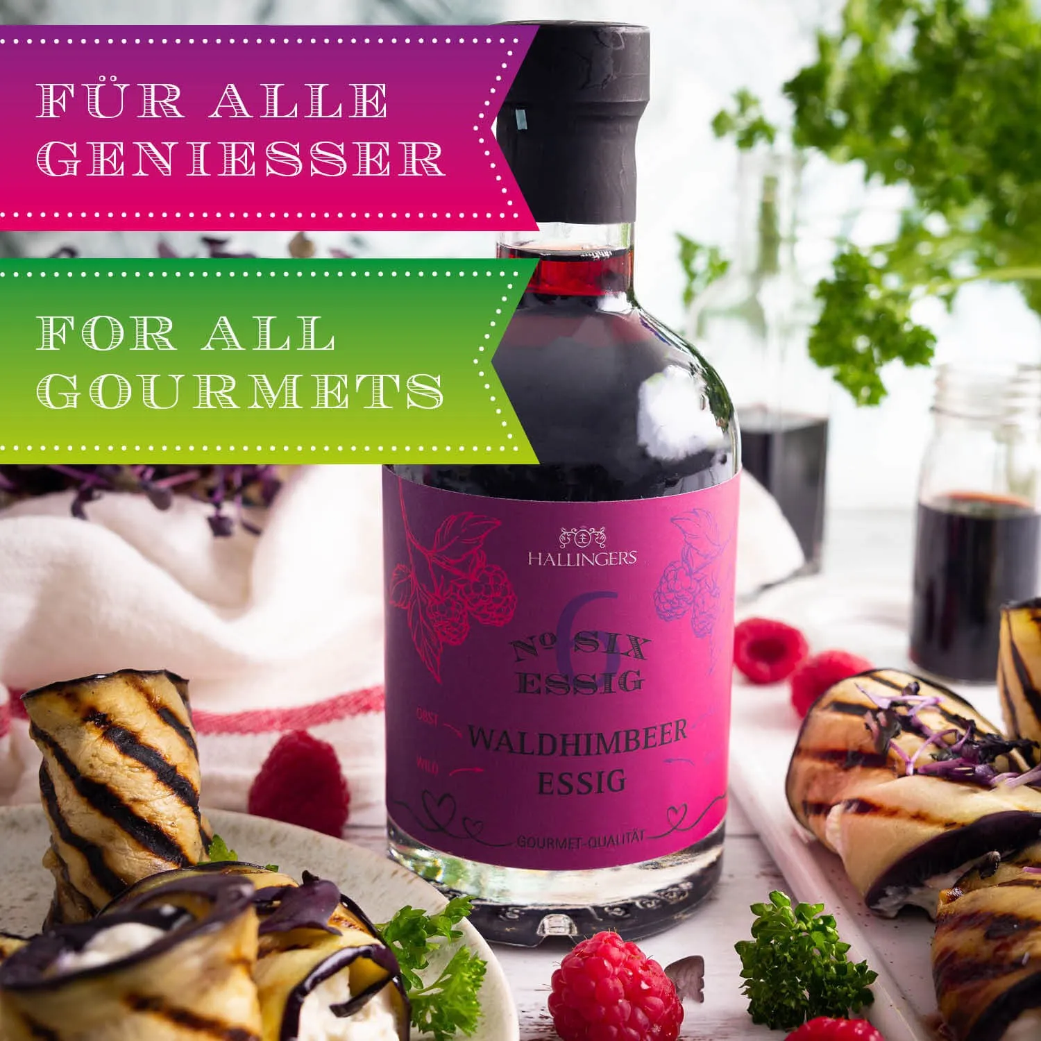 Mild aromatischer Himbeer-Essig - mhhh so gut!