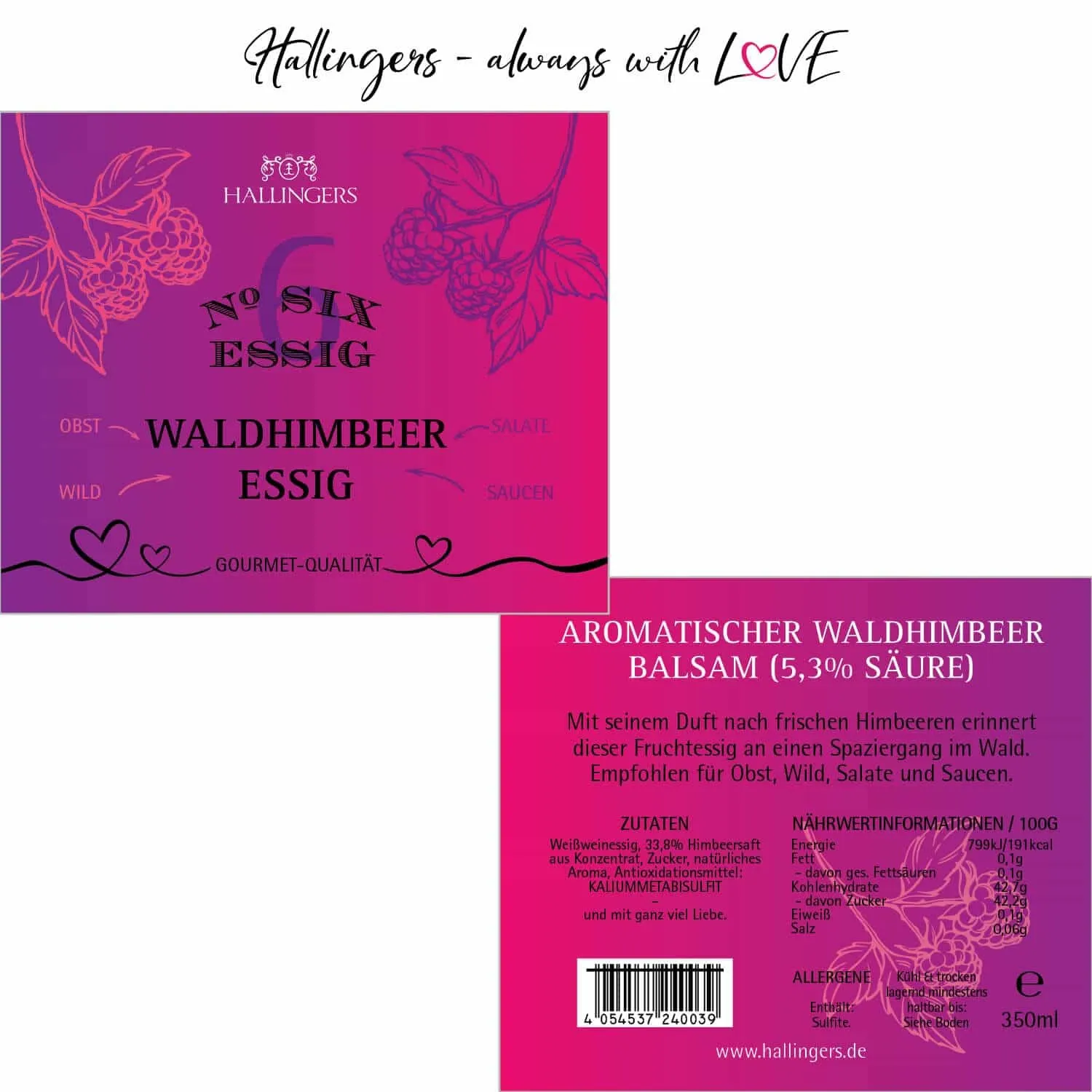 Gourmet-Essig No. 6 (Balsam-Essig)