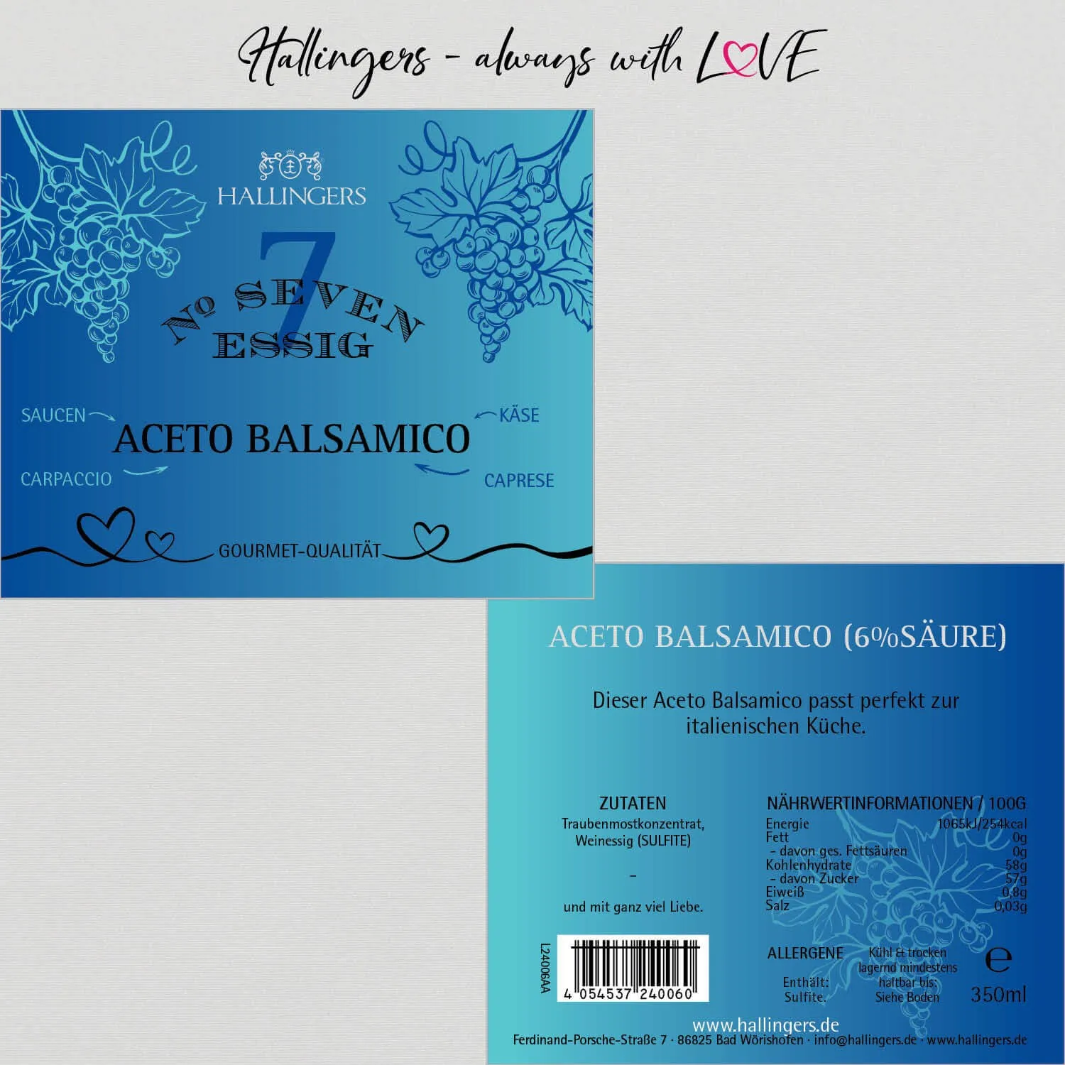 Gourmet-Essig No. 7 (Balsamico-Essig)