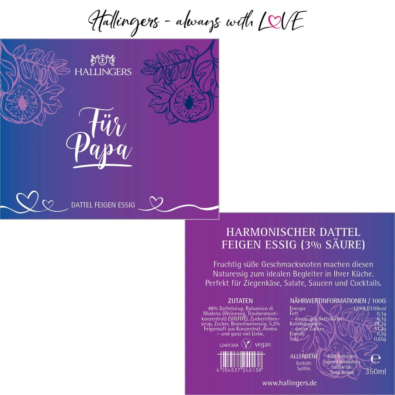 Für Papa (Feigen-Essig)