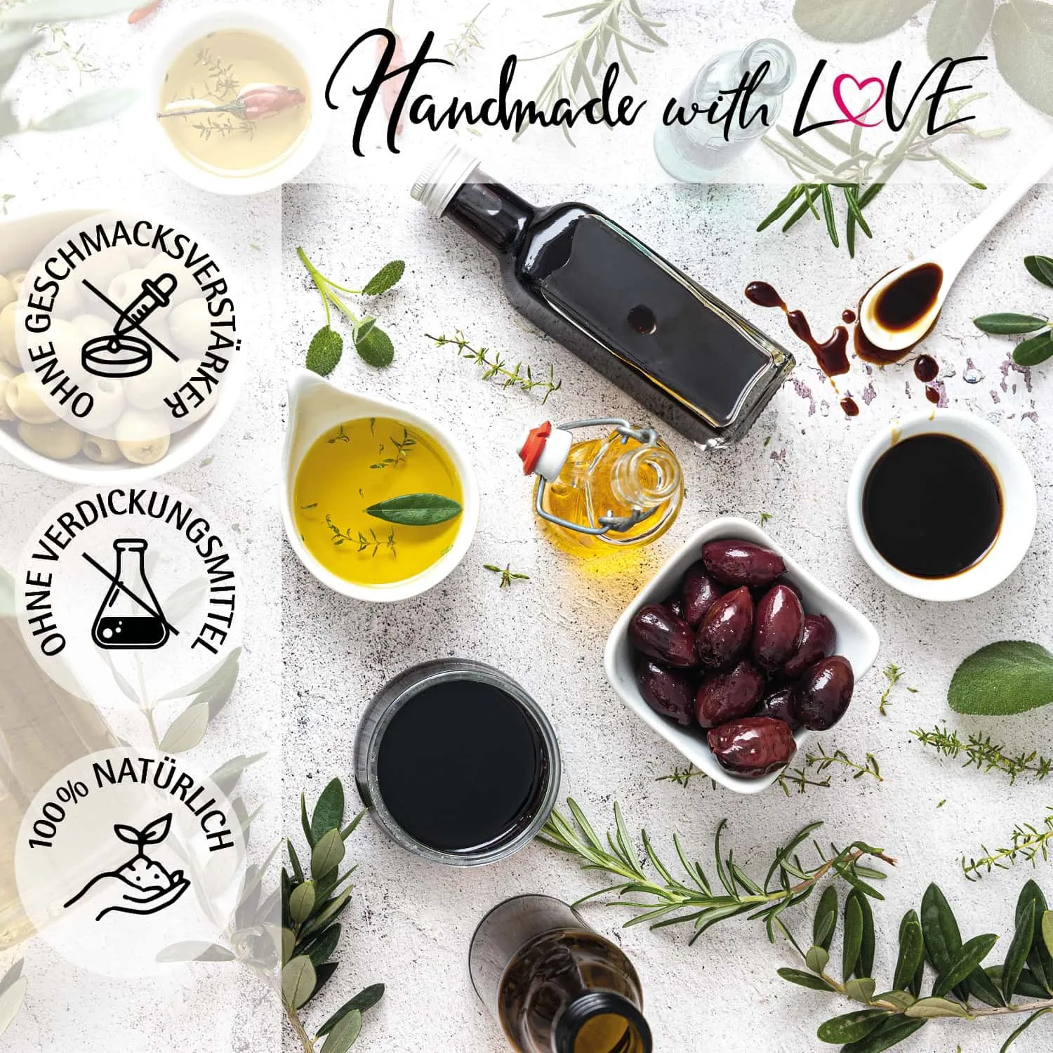 Waidmannsheil (3% SäureKräuter-Balsamico) - Gourmet-Essig, in Geschenk-Flasche