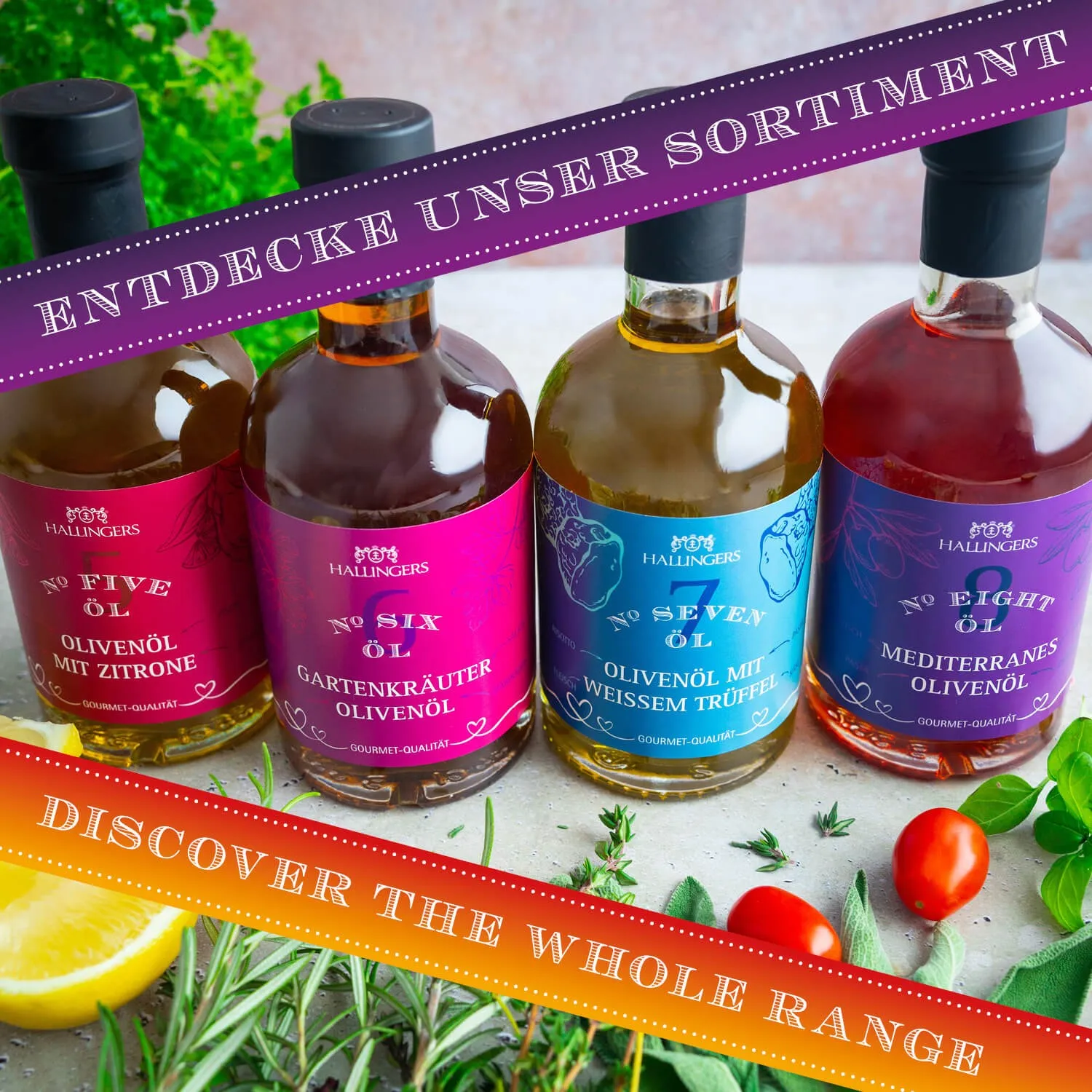 Ideal für Fisch, Pasta, Ziegenkäse und Salate.