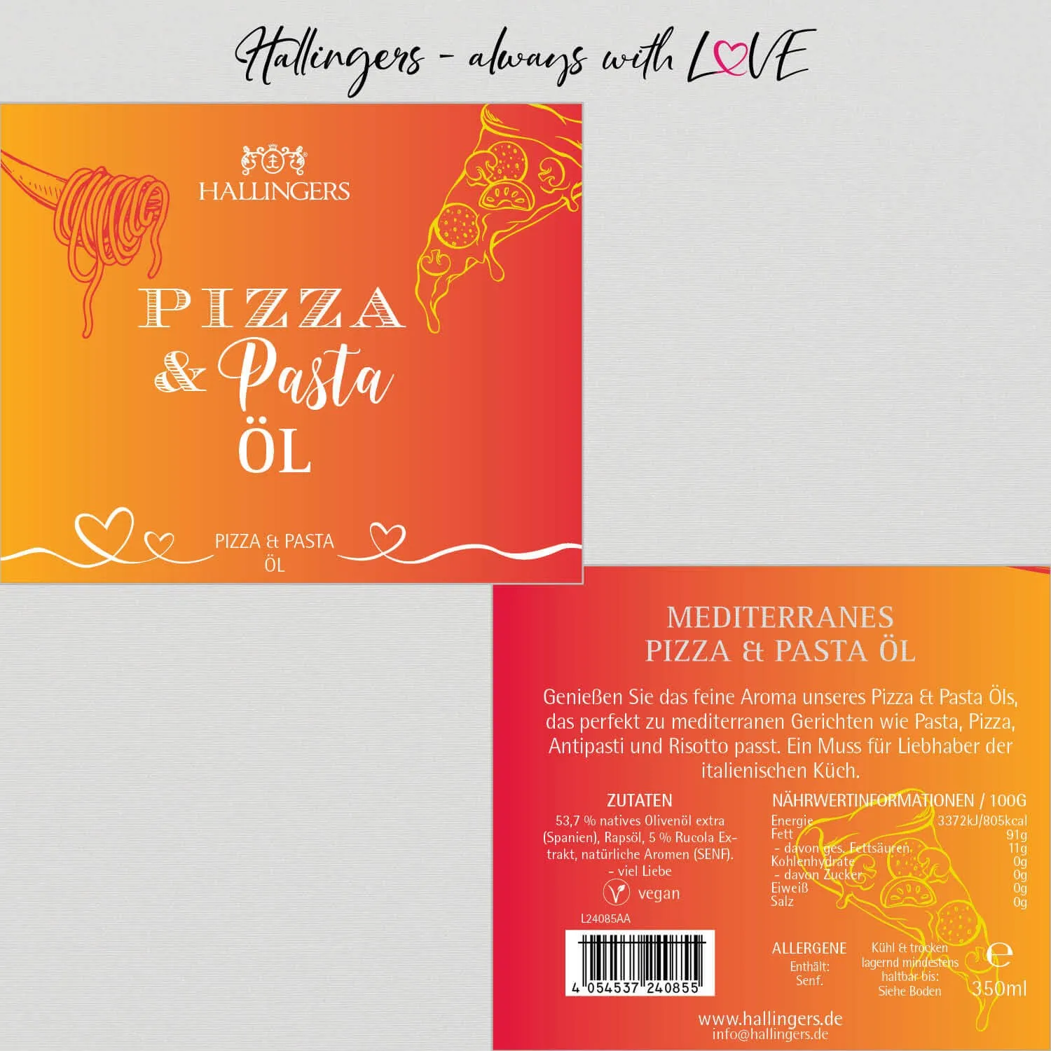 Pizza & Pasta Öl (Pizza-Pasta-Öl)