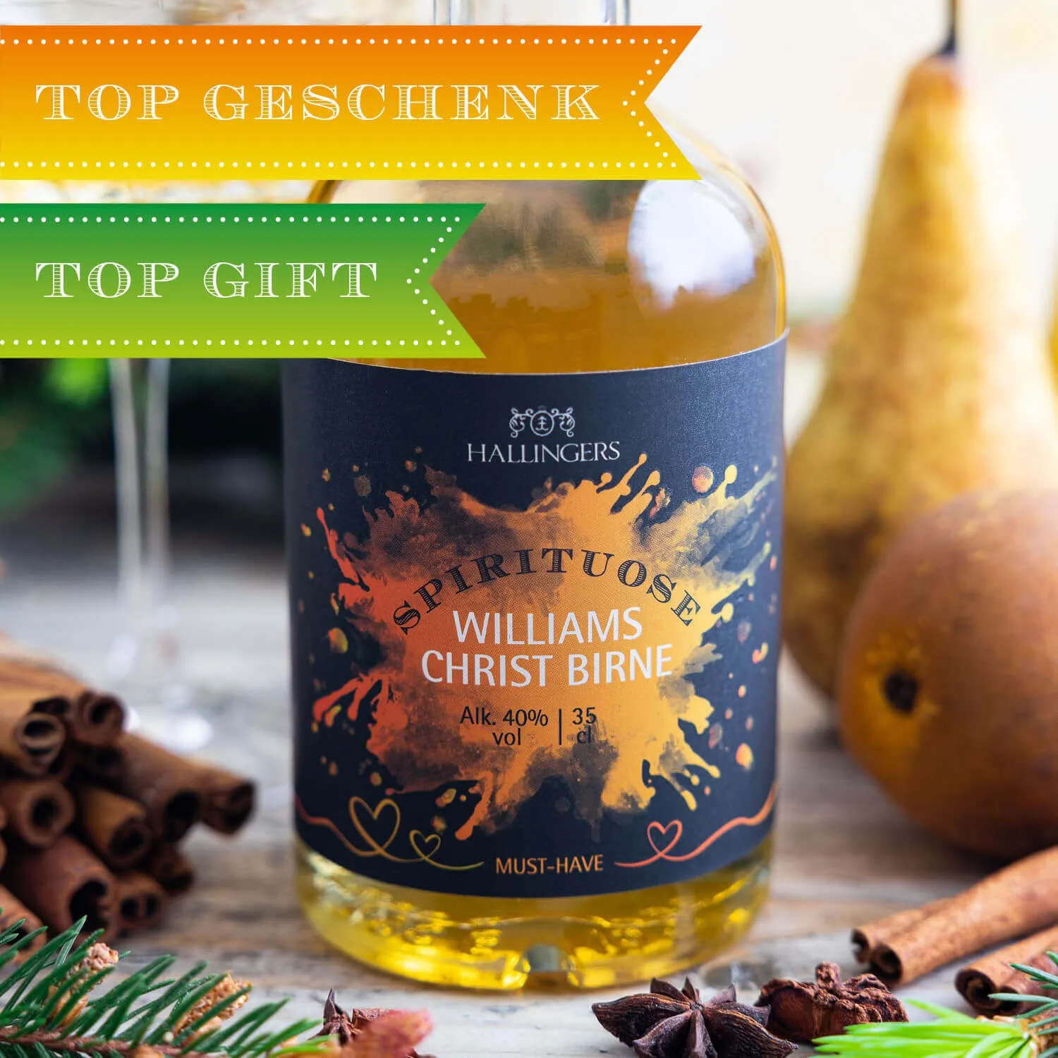 Traditioneller Williams Christ aus der Manufaktur!