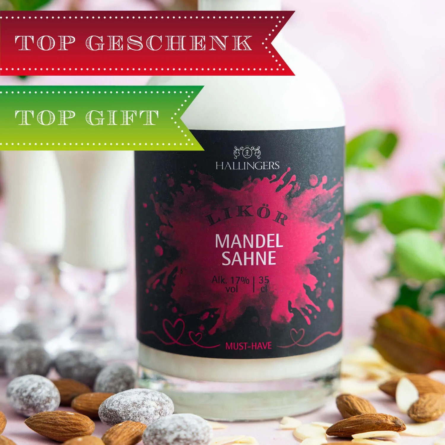 Raffinierte Aromen von gerösteter Mandel und jamaikanischem Rum