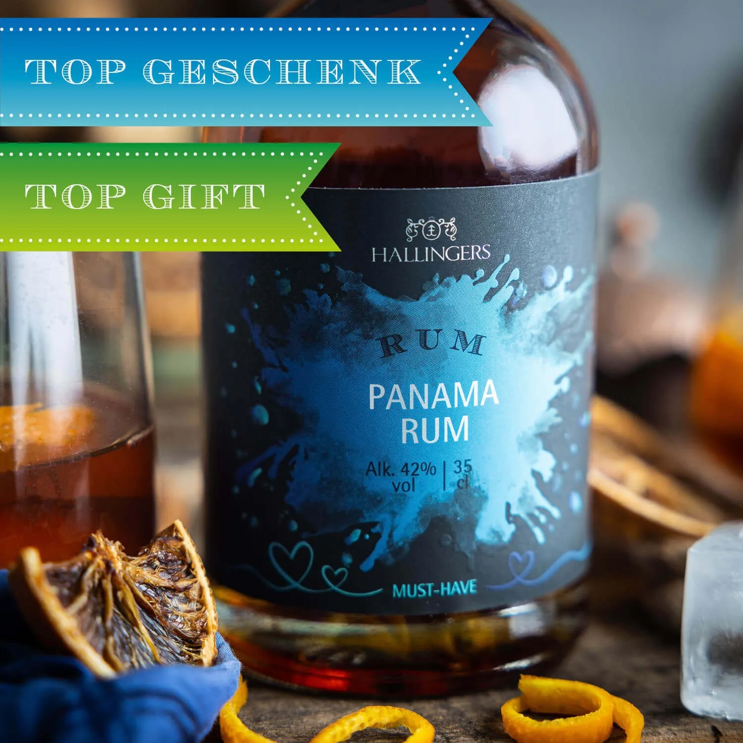 In Bourbon-Fässern gereift - aus dem Mittelamerikanischen Tropenland!