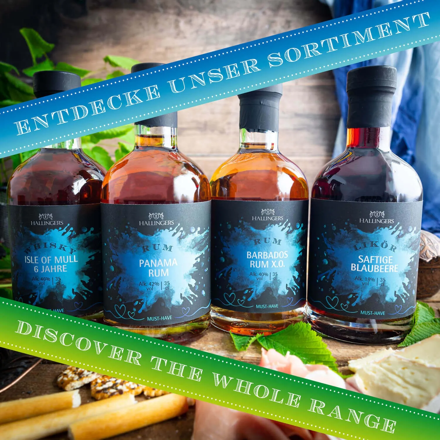 Traditioneller Rum aus tropischem Zuckerrohr!