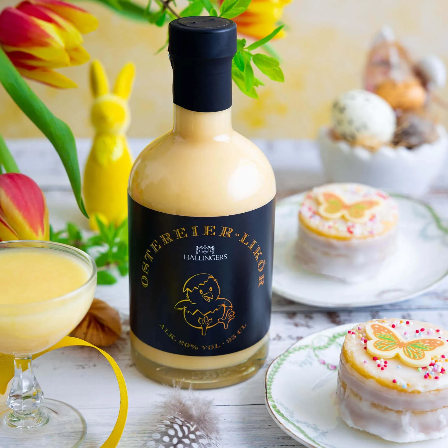 Bringen Sie mit einem edlen Tropfen Likör zu Ostern Freude und Geschmack in die Runde Ihrer Liebsten!
