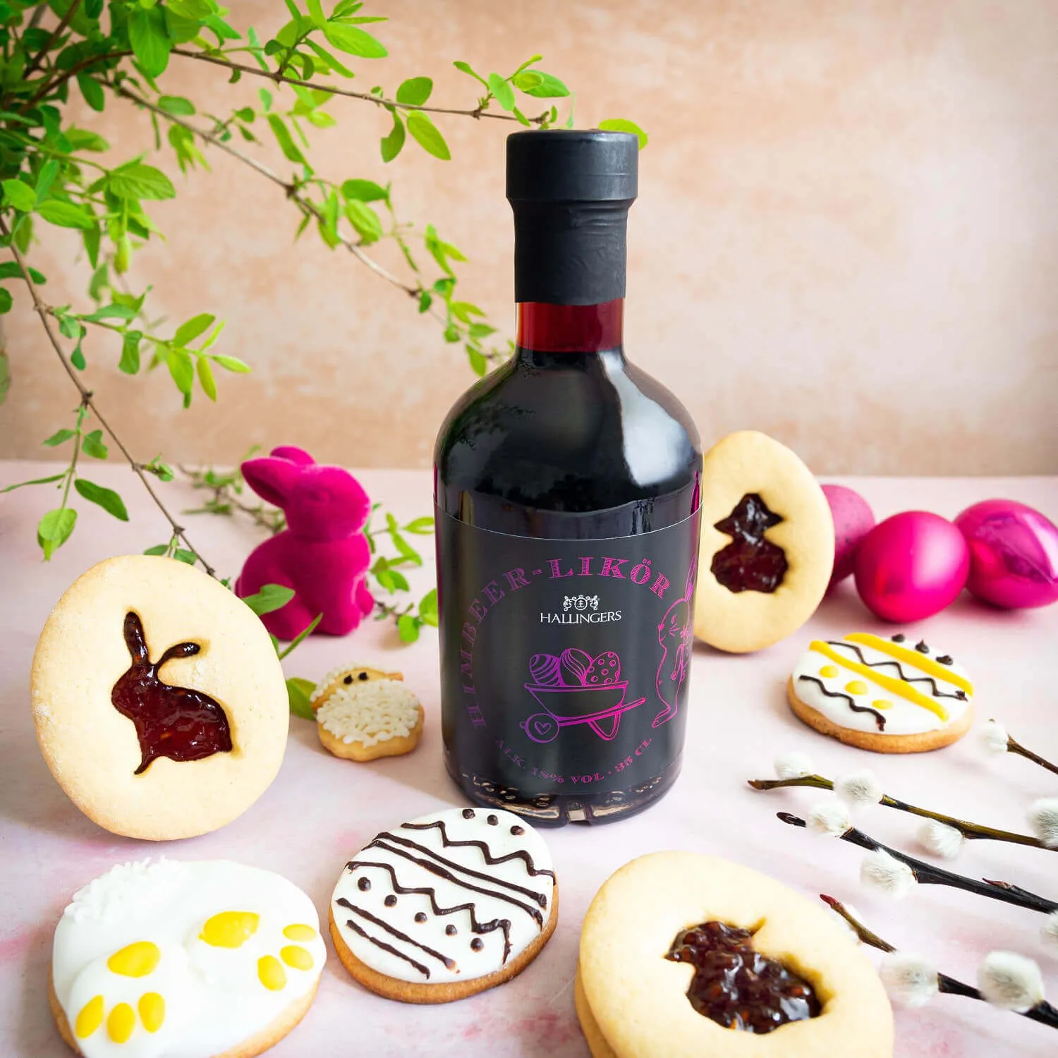 Bringen Sie mit einem edlen Tropfen Likör zu Ostern Freude und Geschmack in die Runde Ihrer Liebsten!