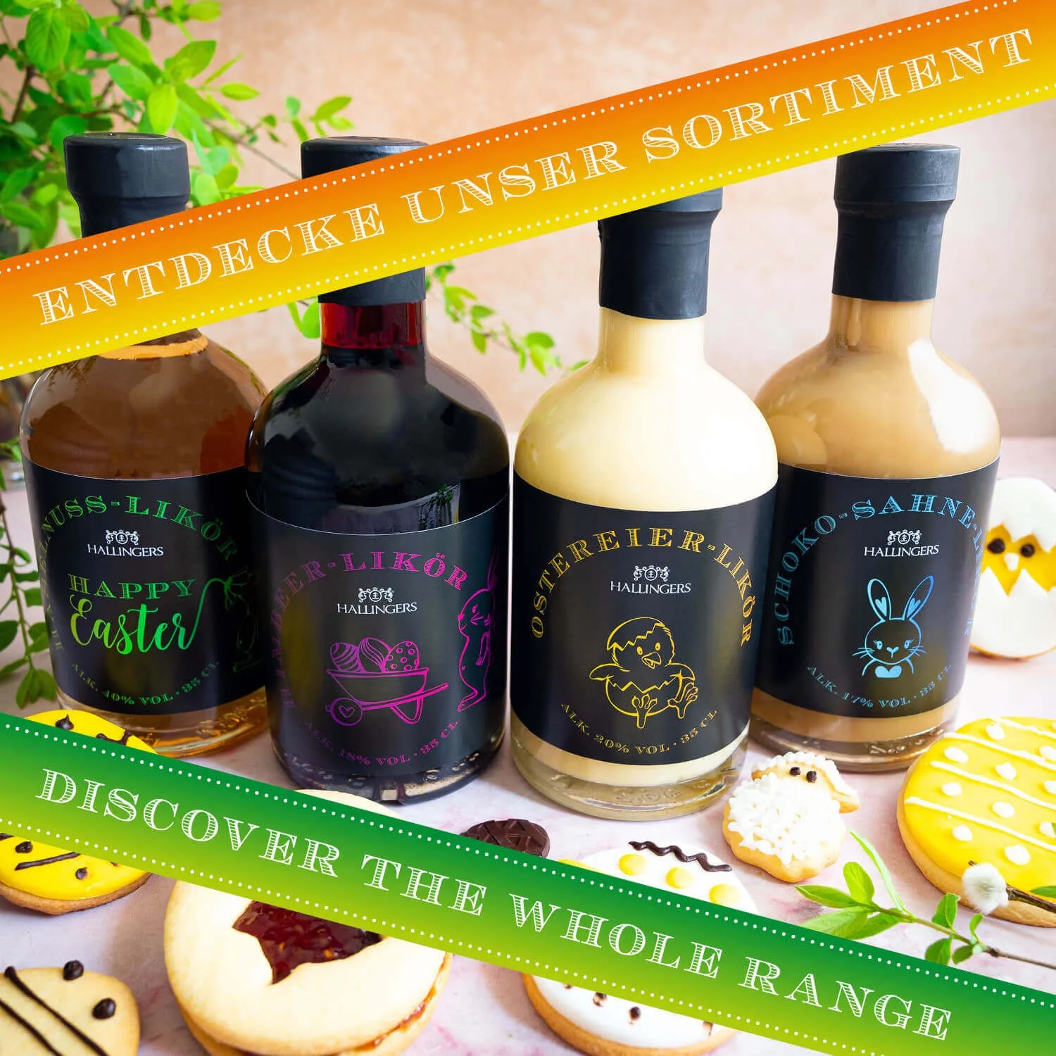 Unser Likör ist eine Hommage an die Freuden des Frühlings und des Osterfestes.