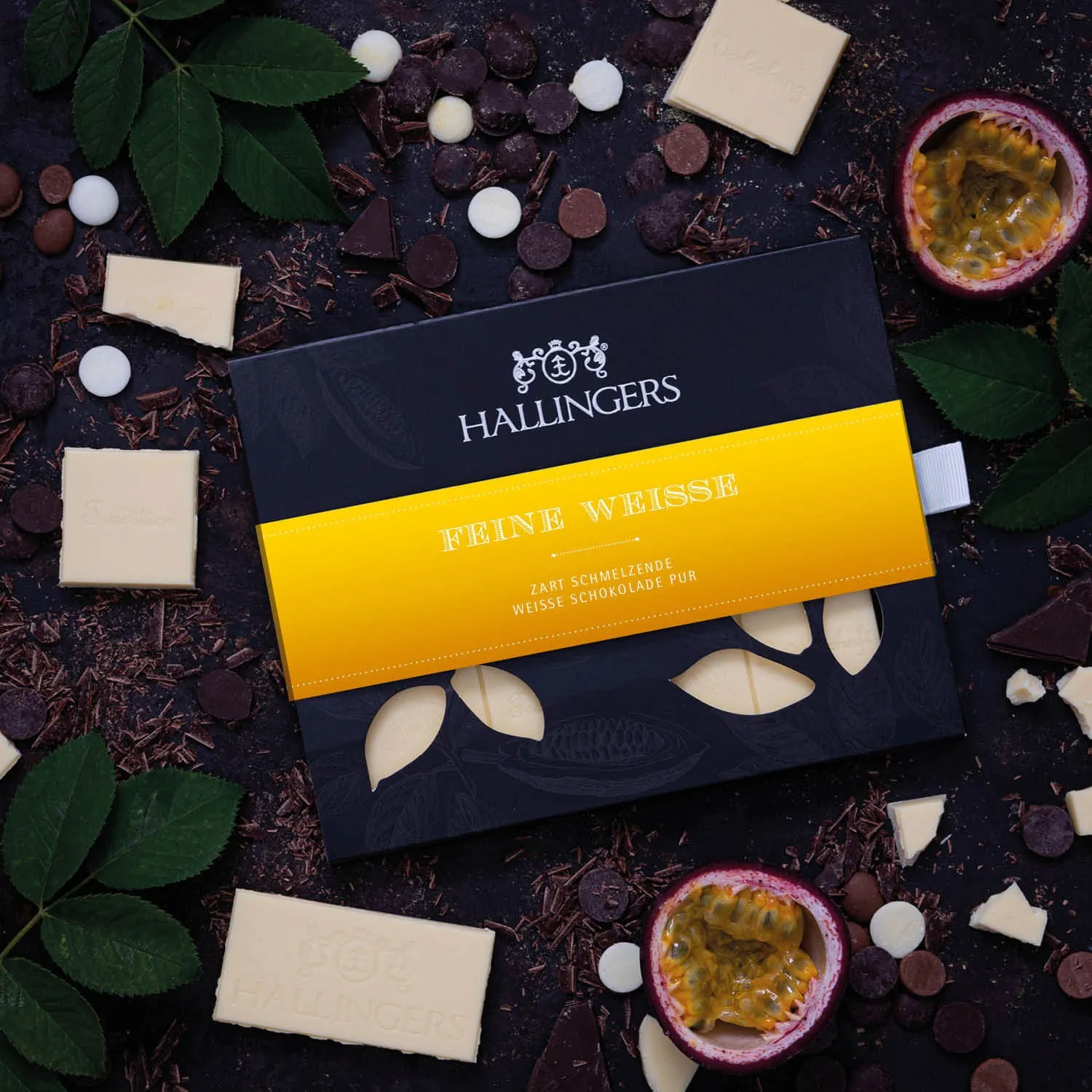 Cremig, leicht schmelzende weiße Schokolade - der Klassiker!