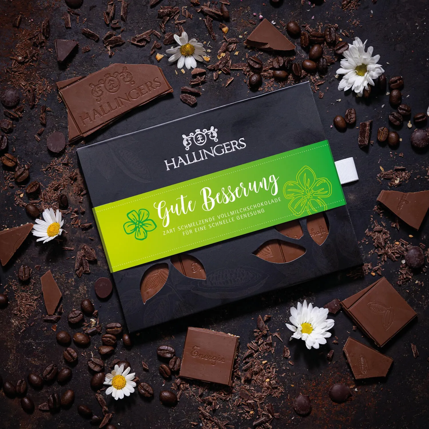 Traditionelle cremige Vollmilchschokolade mit wenig Zucker!