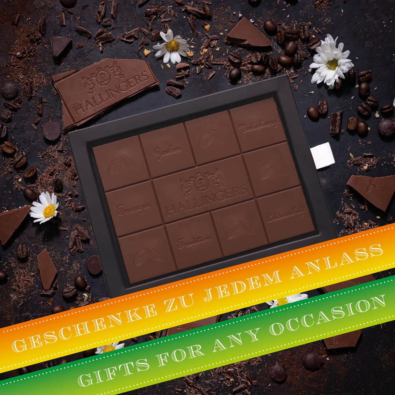 Goldgelbes Eigelb trifft cremige Kakaobohne!