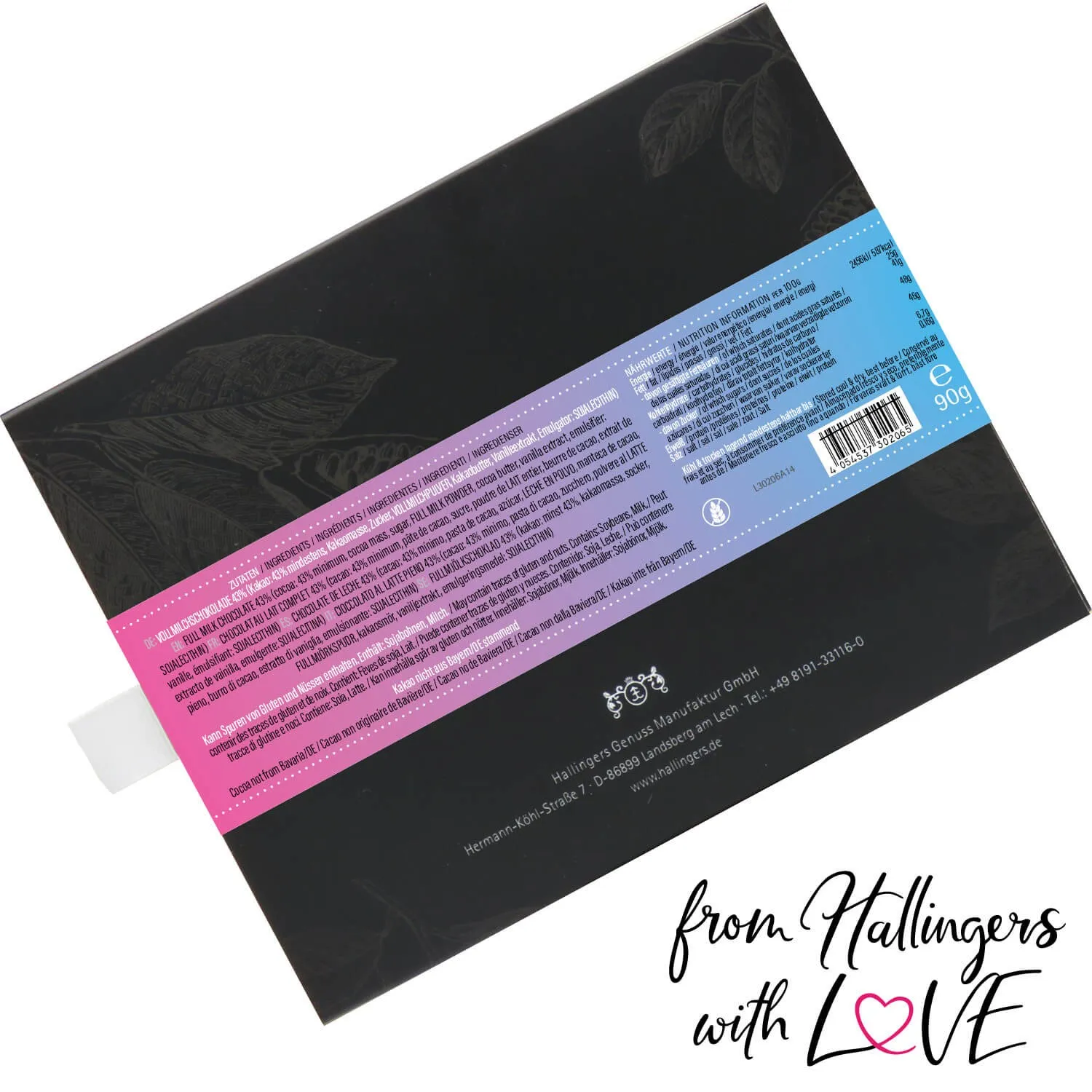 Zur Taufe (Schokoladentafel, Vollmilch)