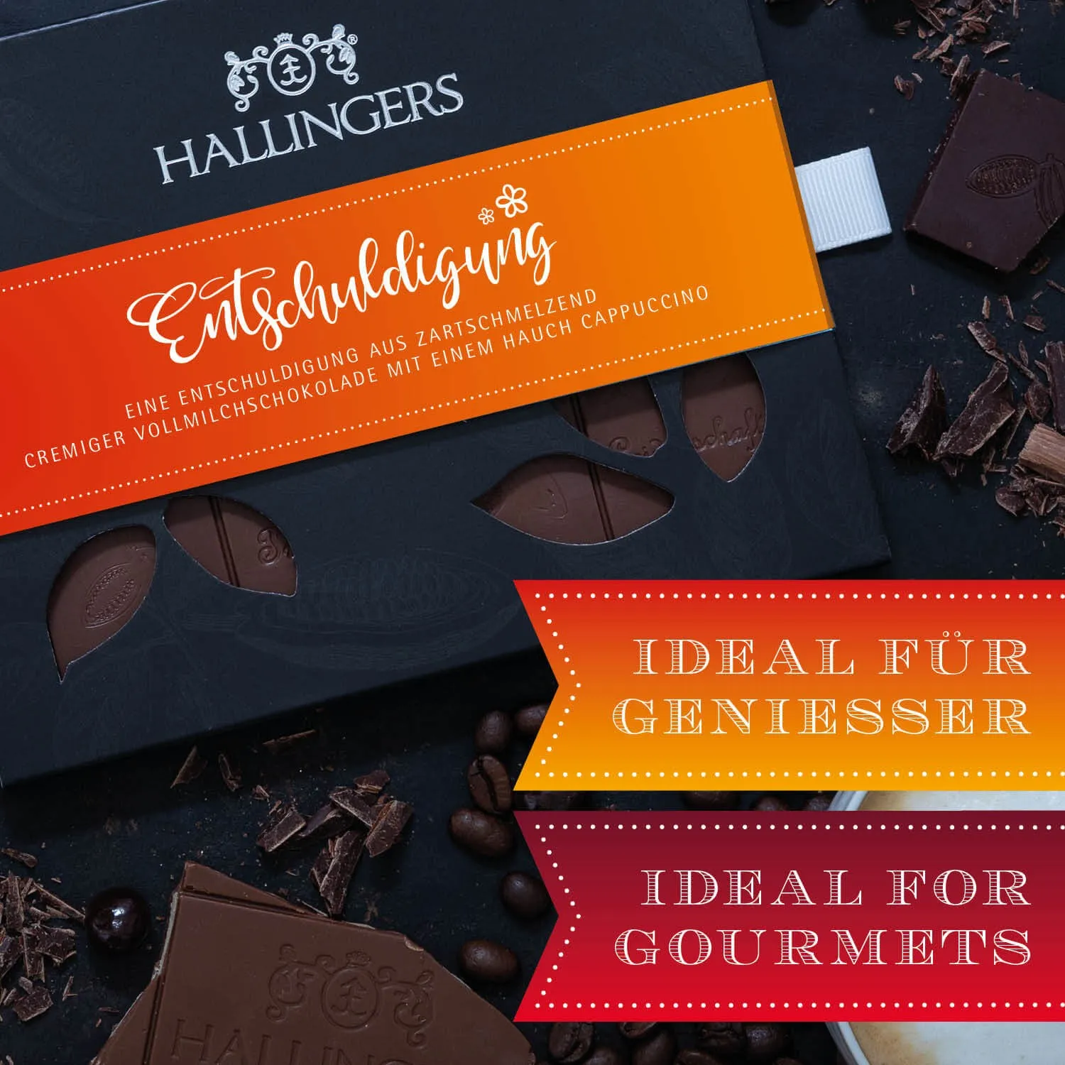 Mit cremiger Mokka-Cappuccino-Füllung!