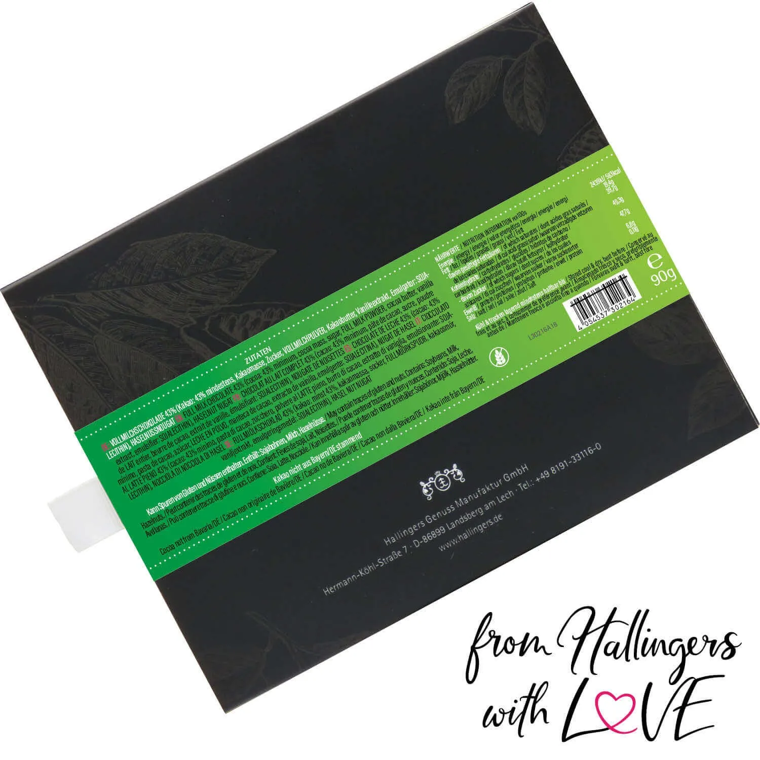 Haselnuss (Schokoladentafel, Vollmilch)