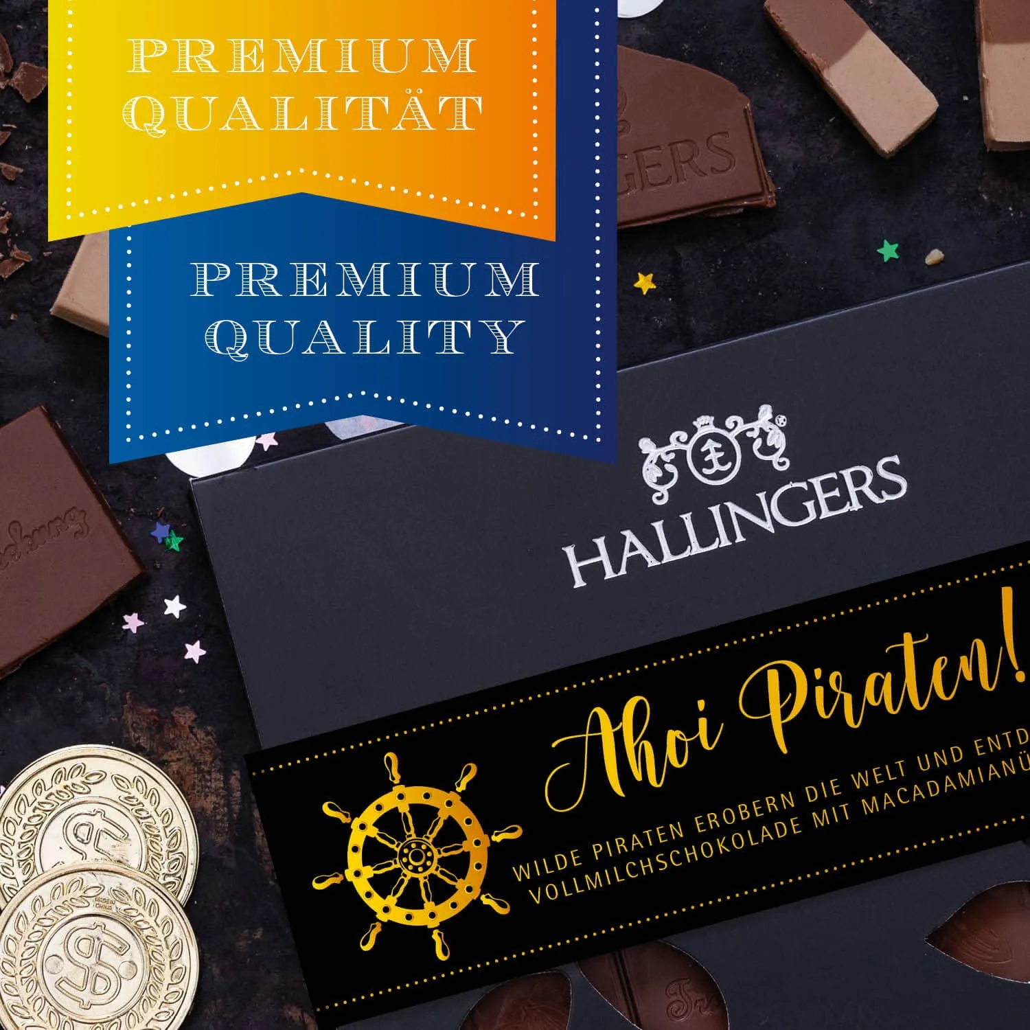 Knackige geröstete Macadamianuss-Aromen an Bord!