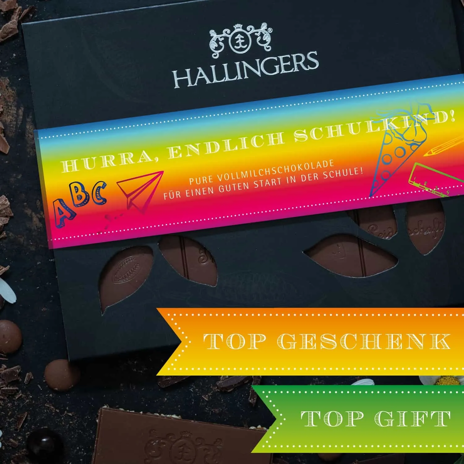 Ein Top Geschenk für alle Liebhaber hochwertiger Schokolade!