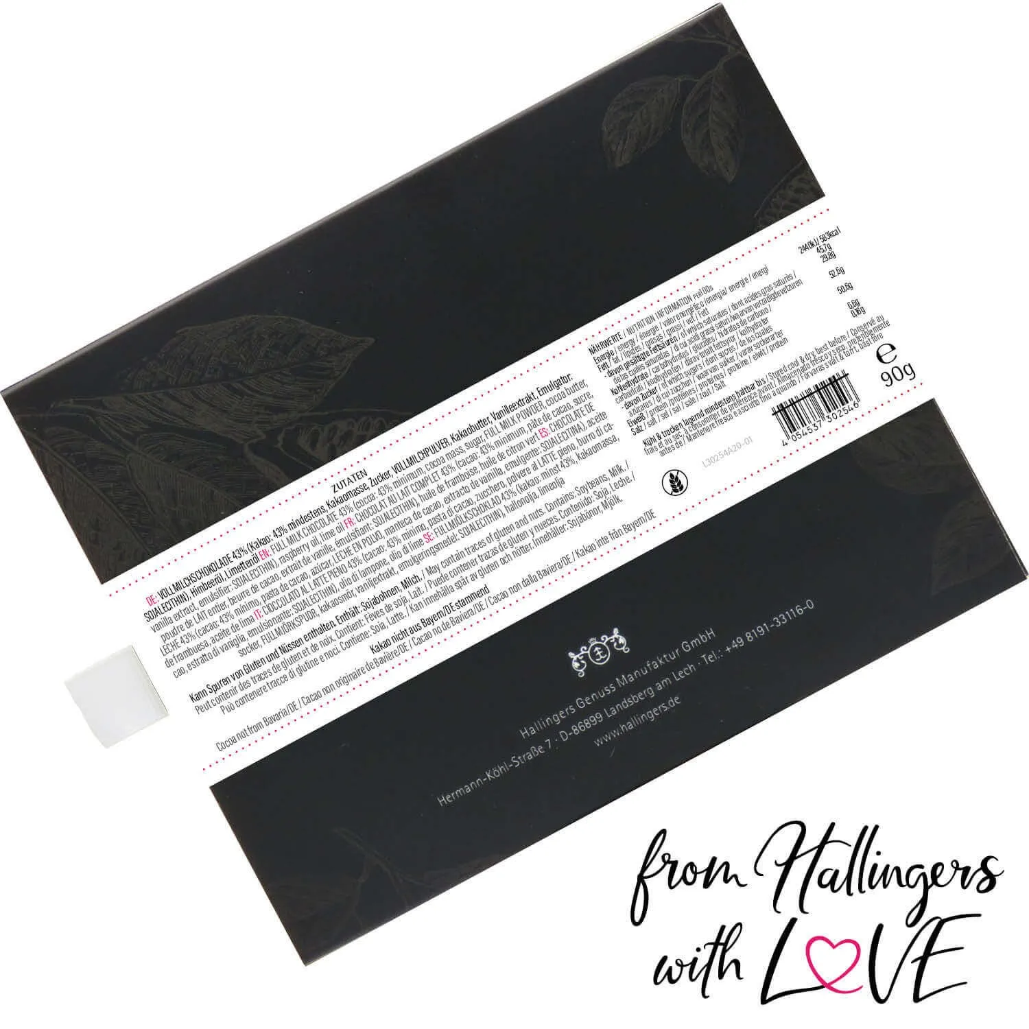 Hab Dich lieb (Schokoladentafel, Vollmilch)