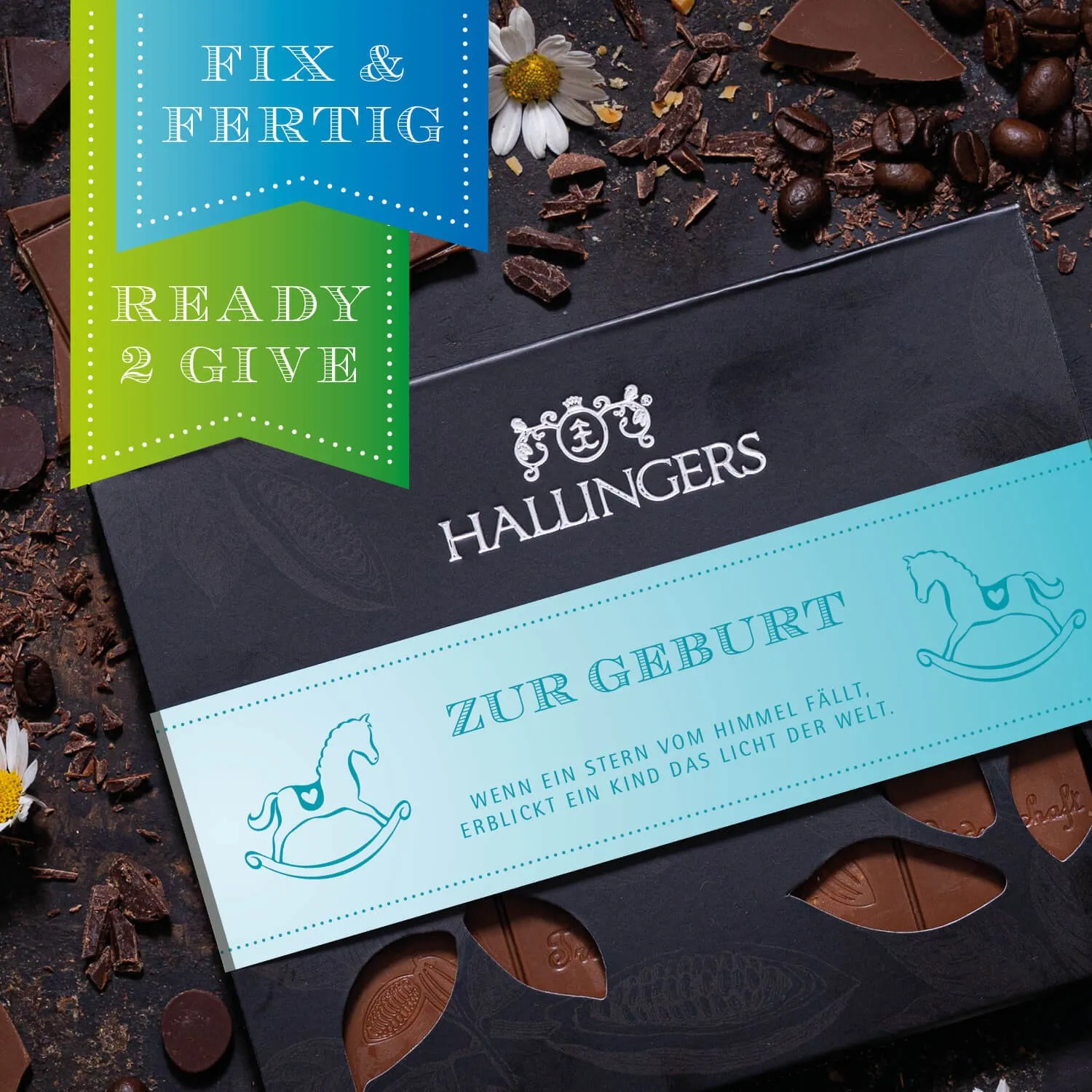 Extra lange gerührt - besonders zartschmelzend im Geschmack!