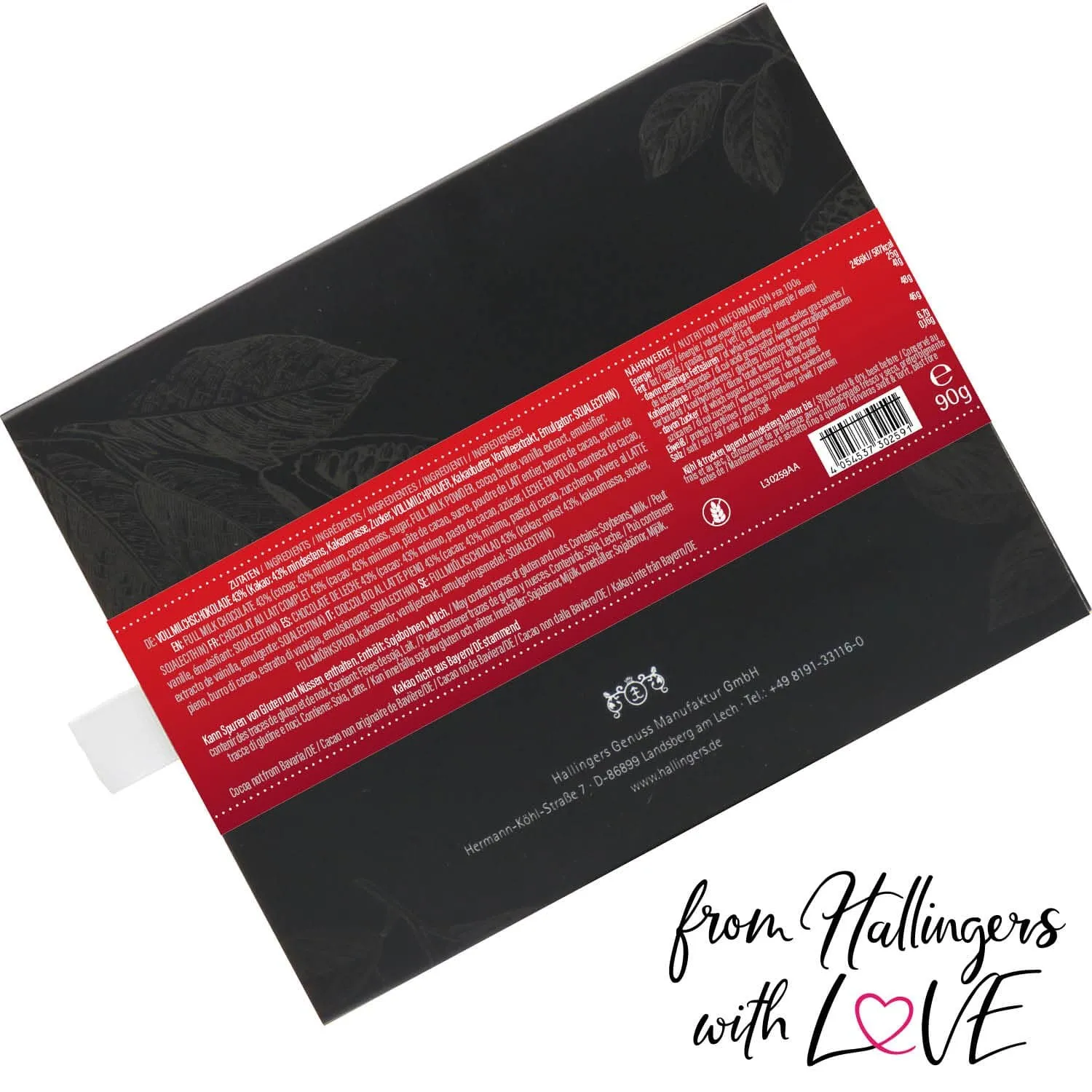 Zum Namenstag (Schokoladentafel, Vollmilch)