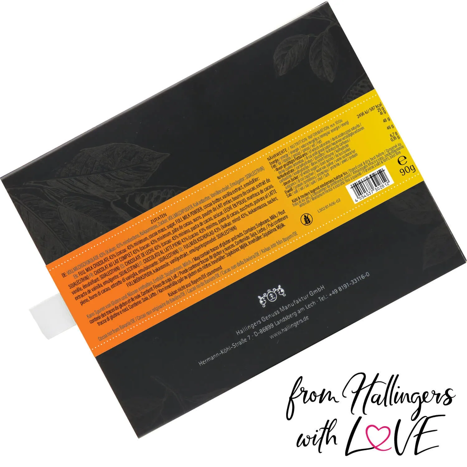 10x Mögen Engel Dich begleiten (Schokoladentafel, Vollmilch)