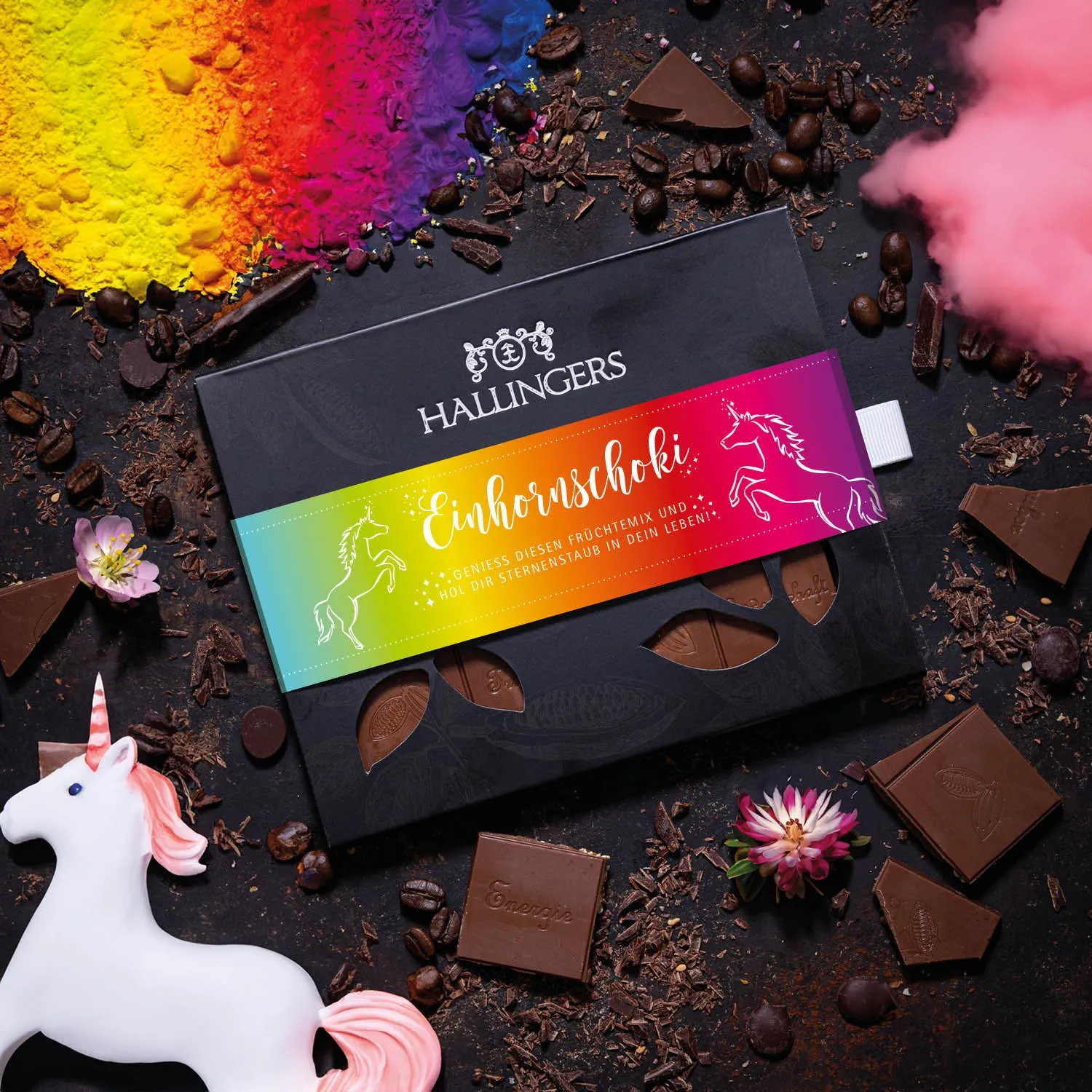 Traditionelle cremige Vollmilchschokolade mit wenig Zucker. Top Qualität, schnell geliefert - im Sommer mit Kühlakku!