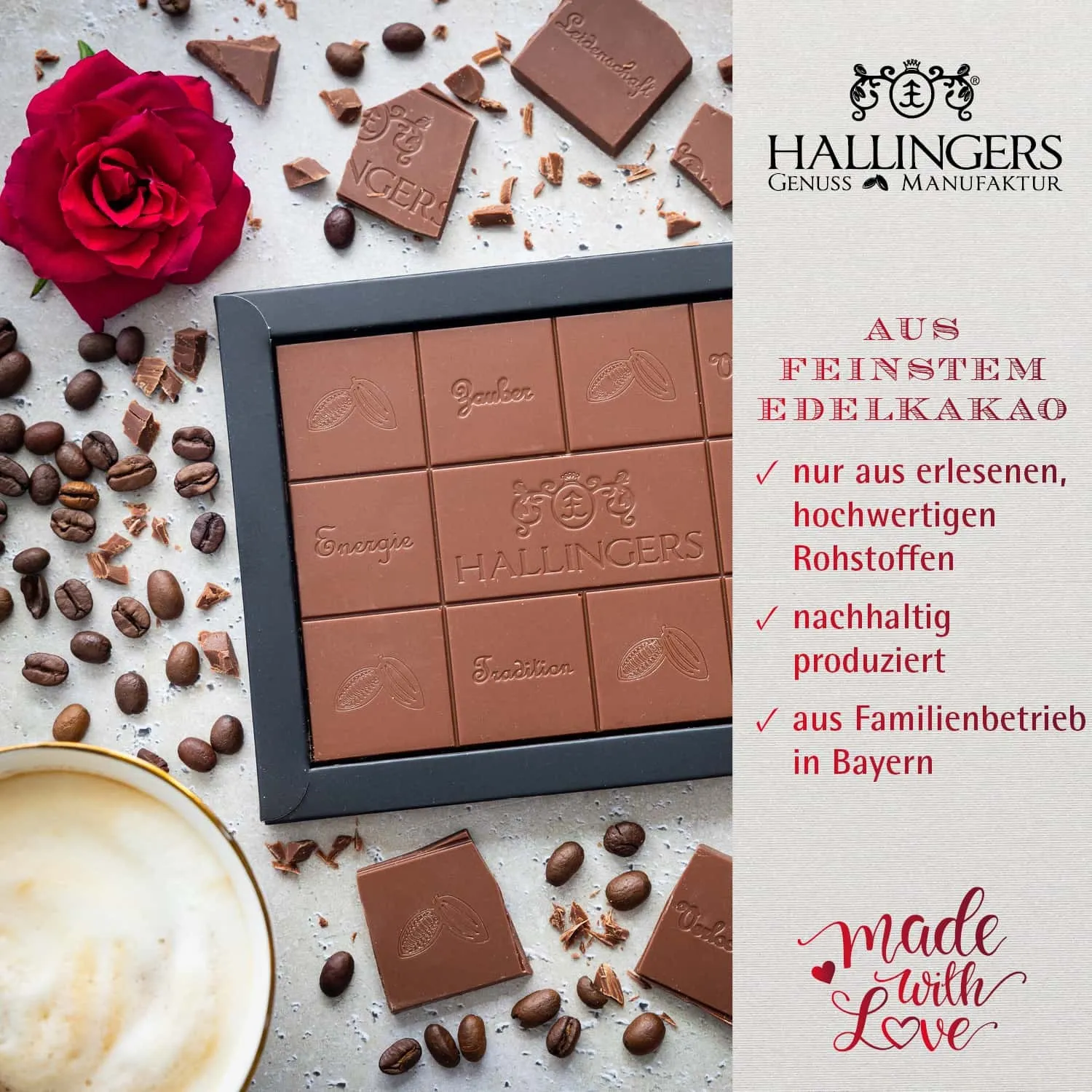 FÜR BESONDERE MENSCHEN & ANLÄSSE - Die besondere Geschenkidee für Brautpaare, Eheleute, Braut, Bräutigam & unvergessliche Herzensmenschen. Perfekt für Verliebte, Jahrestage, romantische Überraschungen & unvergessliche Genussmomente zu zweit