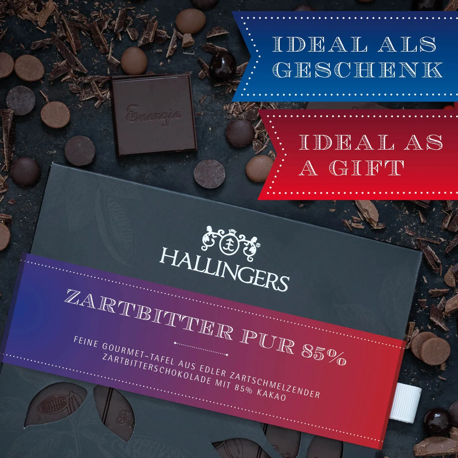 Unsere Schokoladentafel mit dem höchsten Kakaoanteil