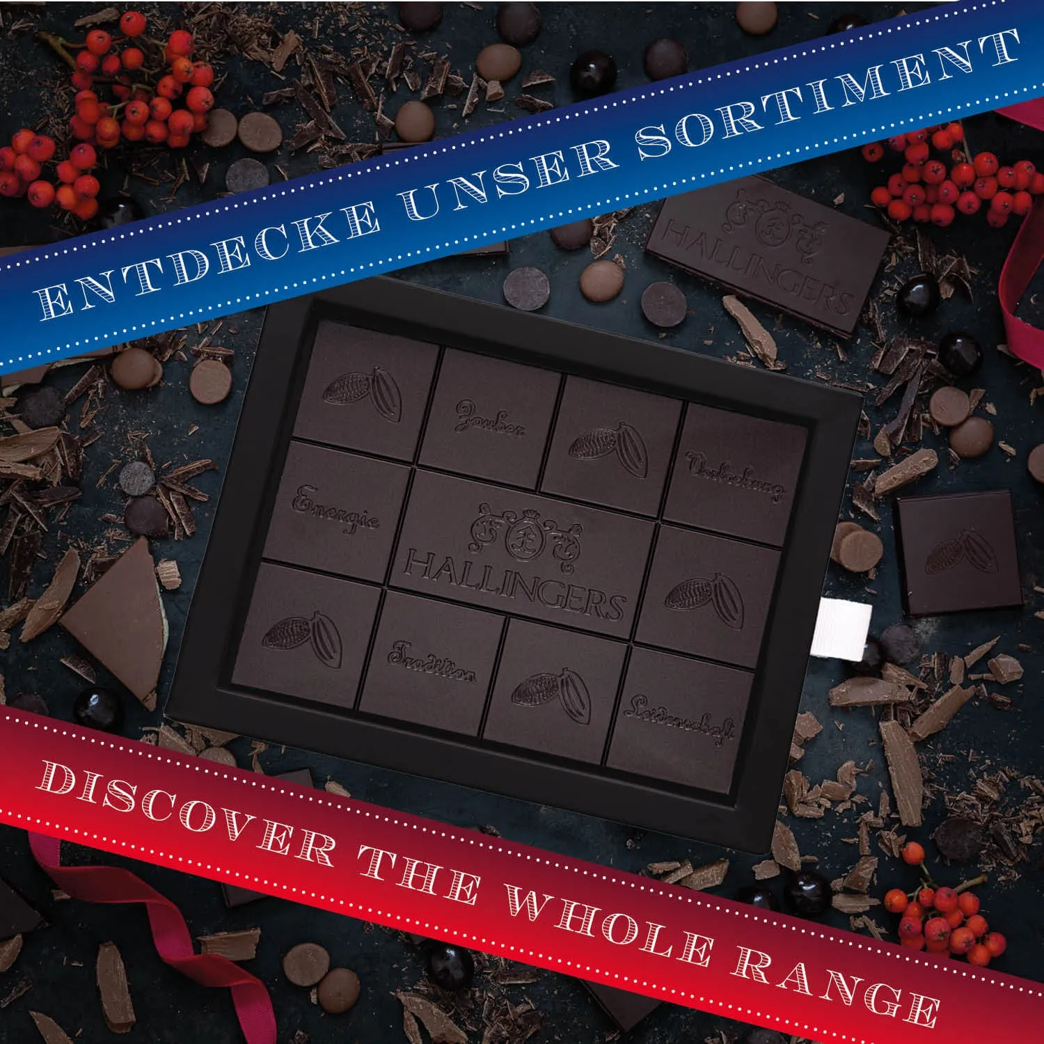 Zartbitter pur, aber durch extralanges Conchieren immer noch cremig!