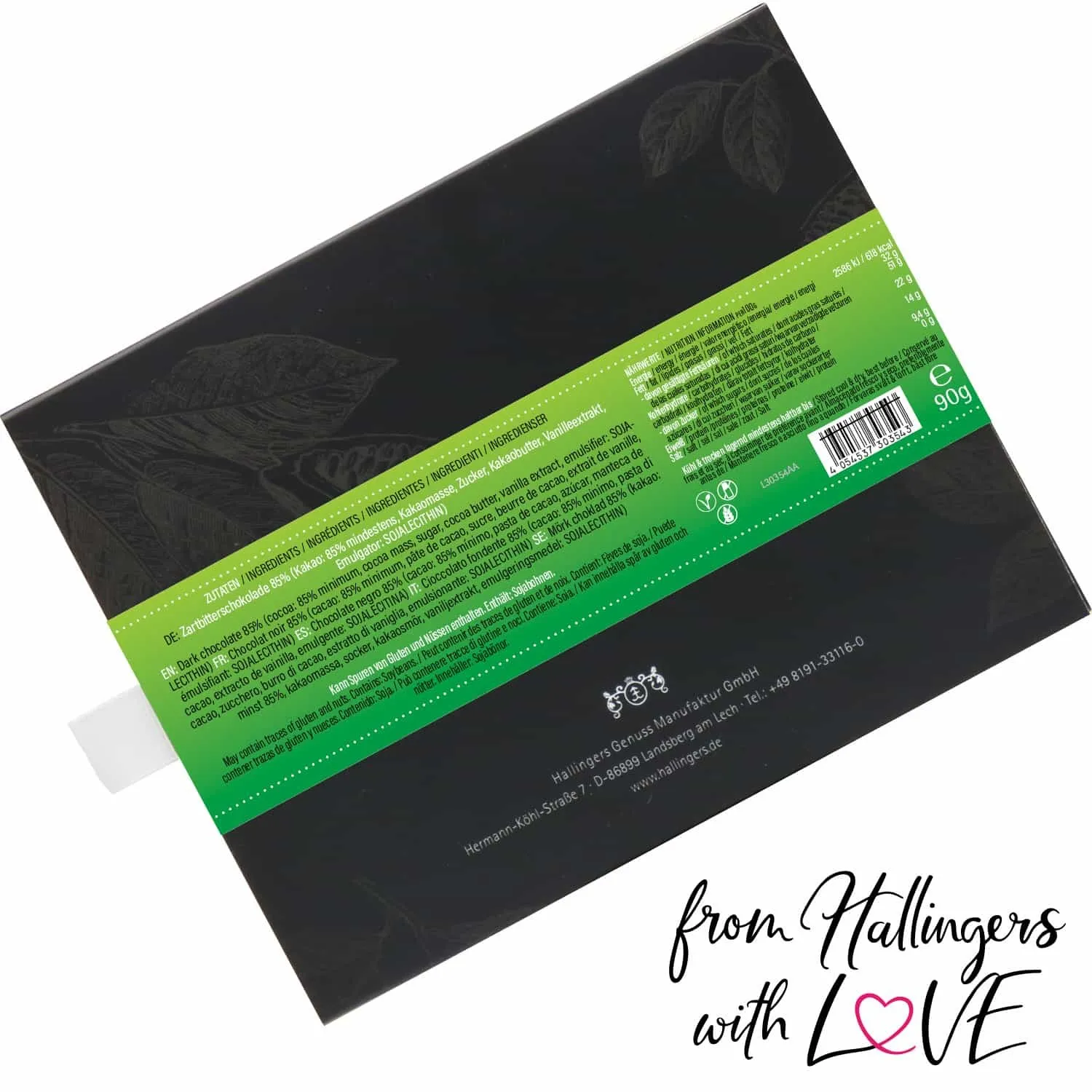 Schönes Spiel (Schokoladentafel, Zartbitter)