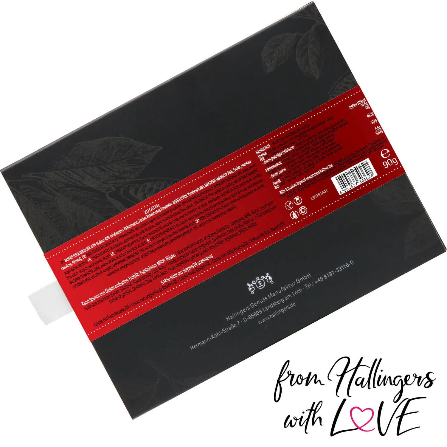 Marzipan (Schokoladentafel, Zartbitter)