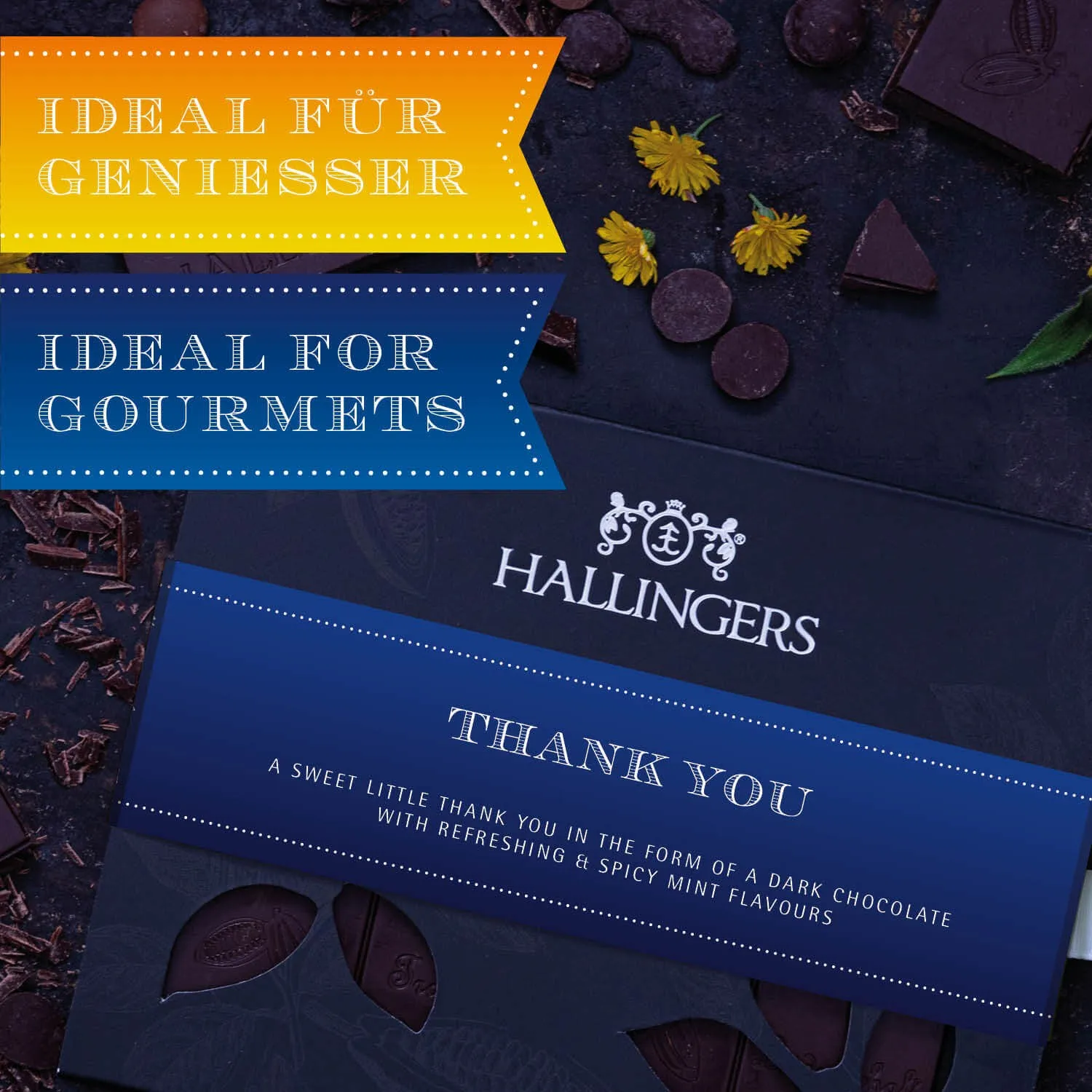 Unsere Schokoladentafel mit dem höchsten Kakaoanteil!