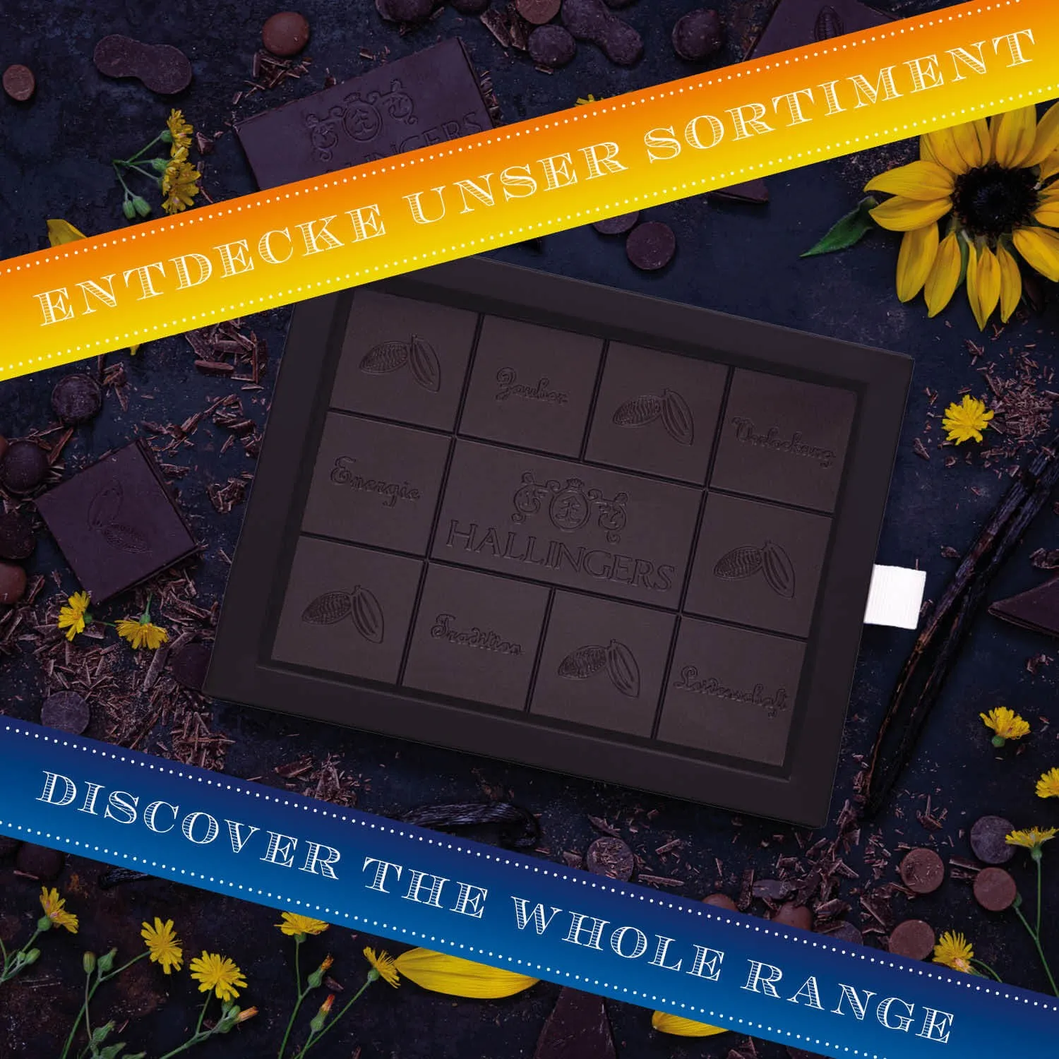 Zartbitter pur, aber durch extralanges Conchieren immer noch cremig!