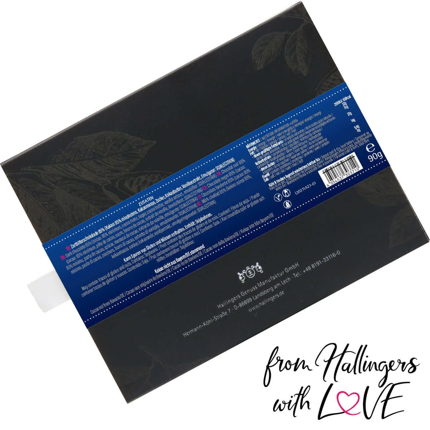 Thank You (Schokoladentafel, Zartbitter)