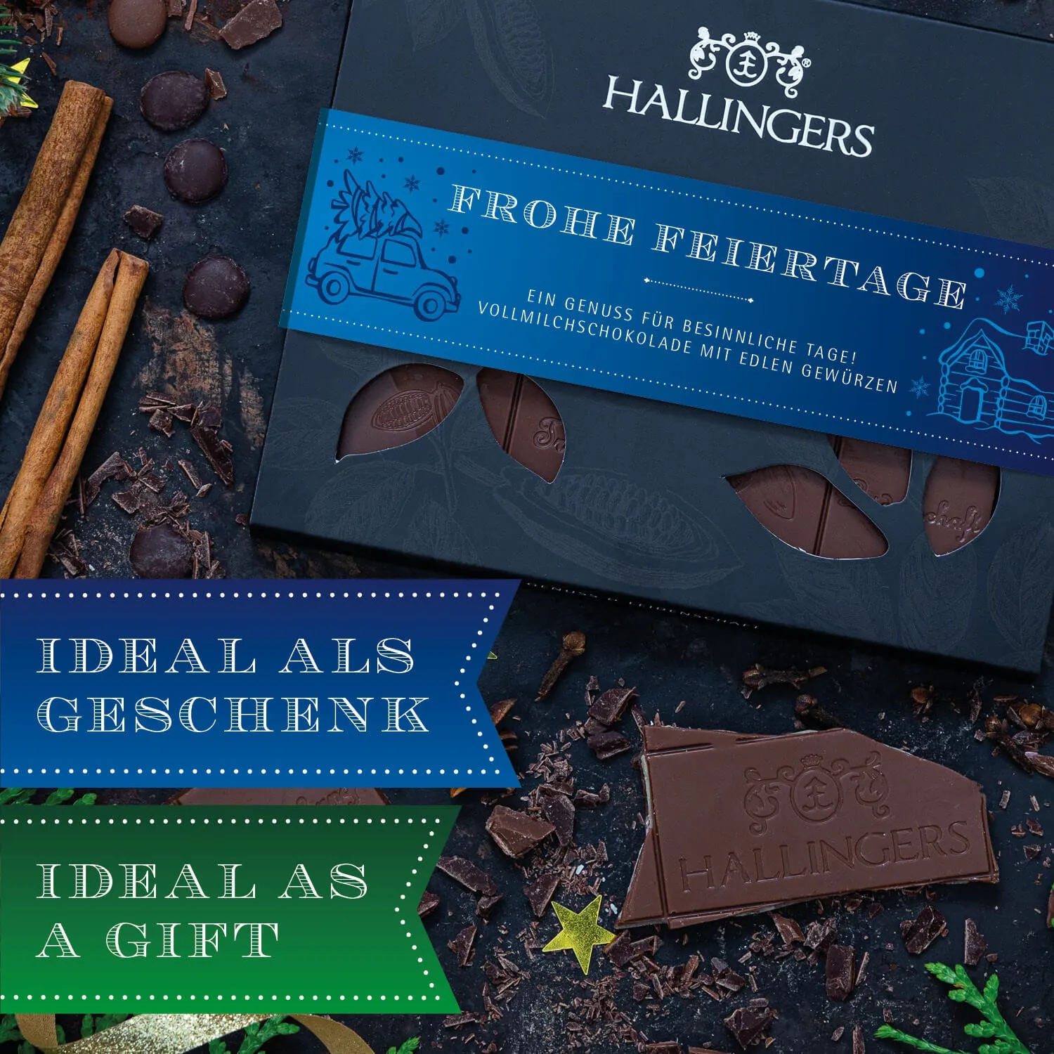 Mit Zimt, Anis, Nelken und Ingwernoten