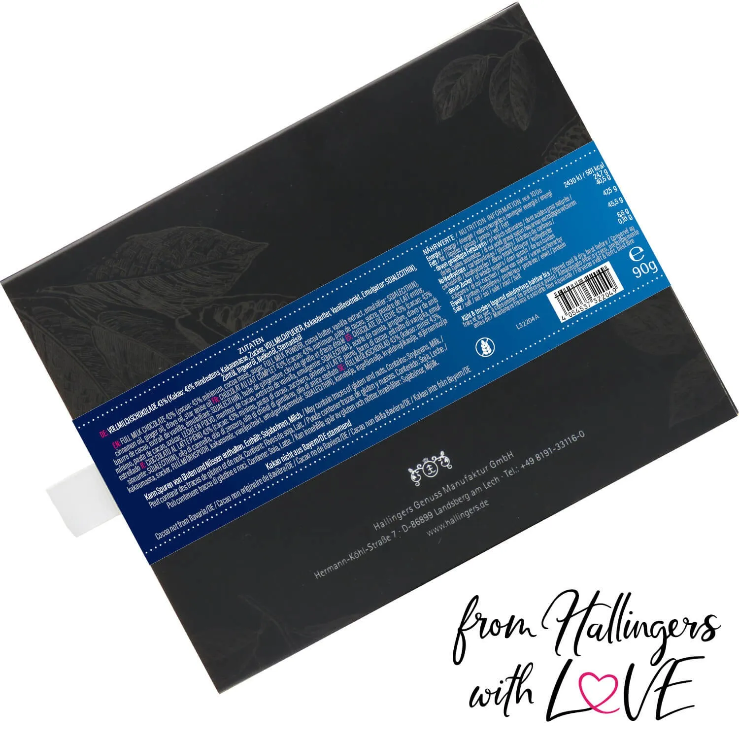 Frohe Feiertage (Schokoladentafel, Vollmilch)