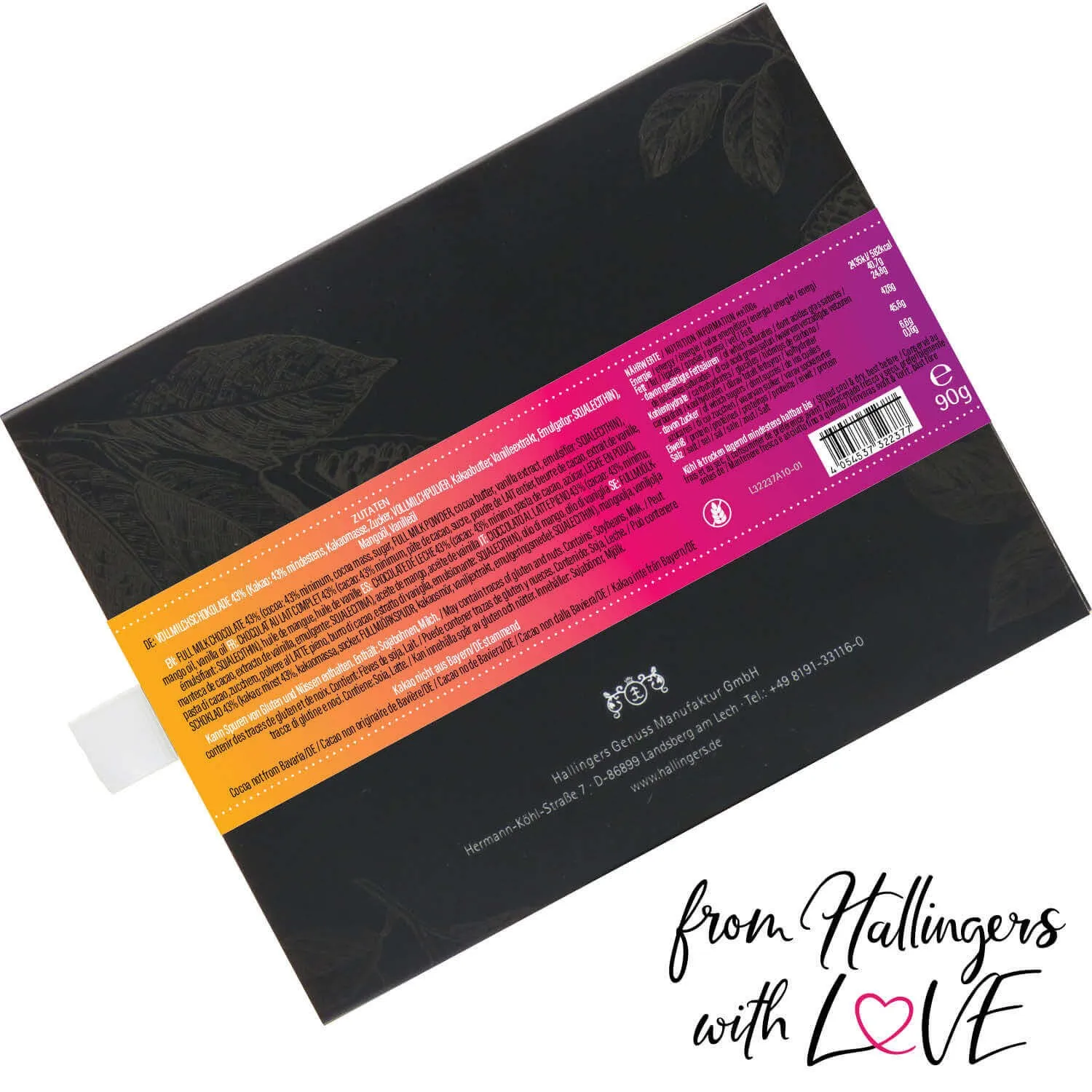 Vielen Dank (Schokoladentafel, Vollmilch)