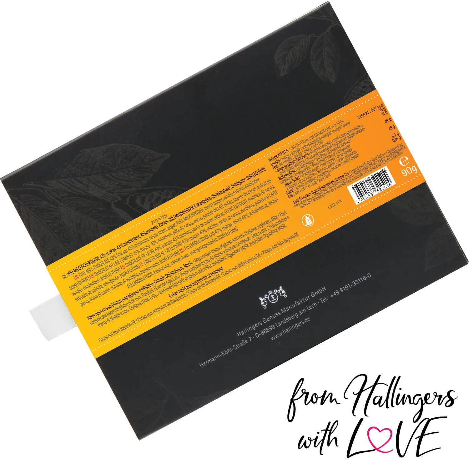 Frohe Weihnachten und ein gutes Neues Jahr (Schokoladentafel, Vollmilch)